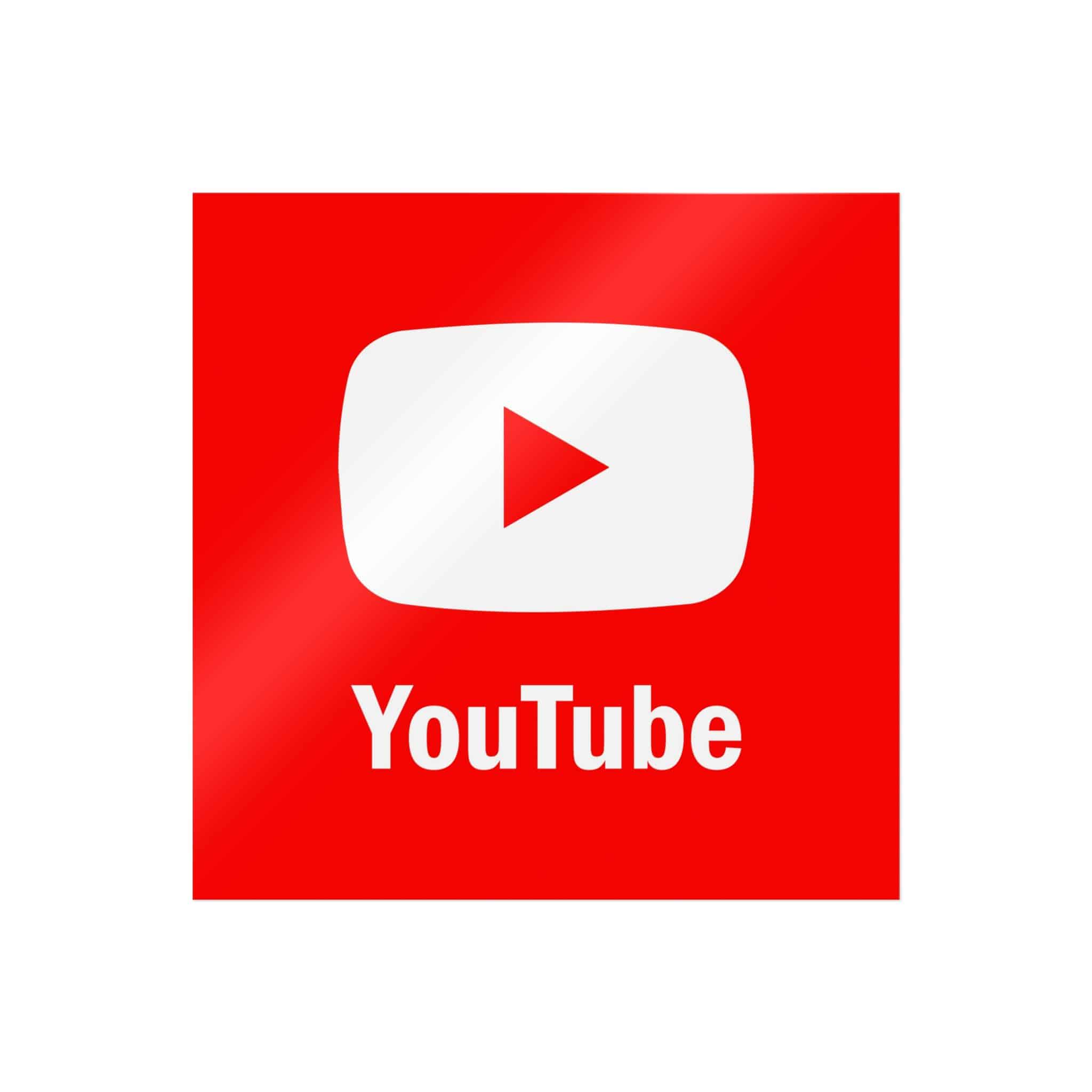 Youtube Die Cut Stickers Dtf - Image 19