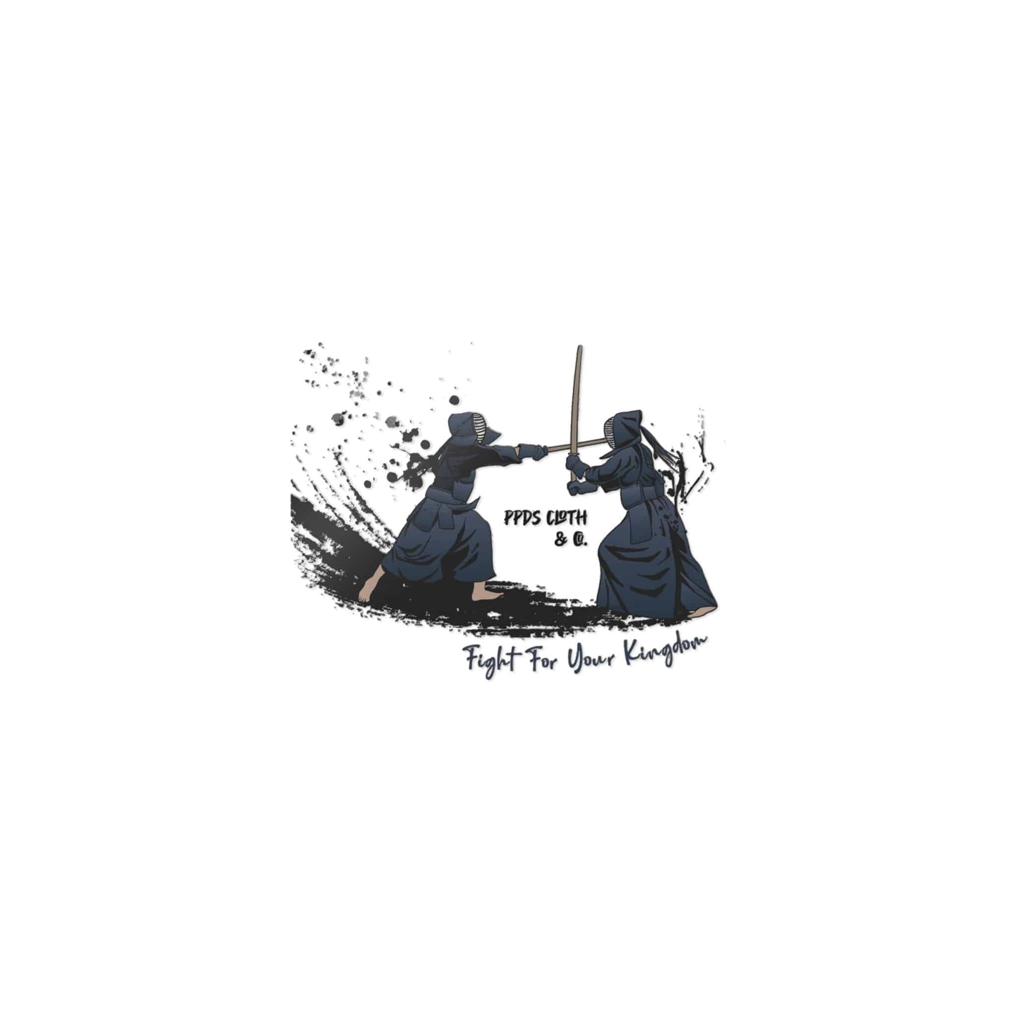 Kendo Fight Die Cut Stickers Dtf - Image 31
