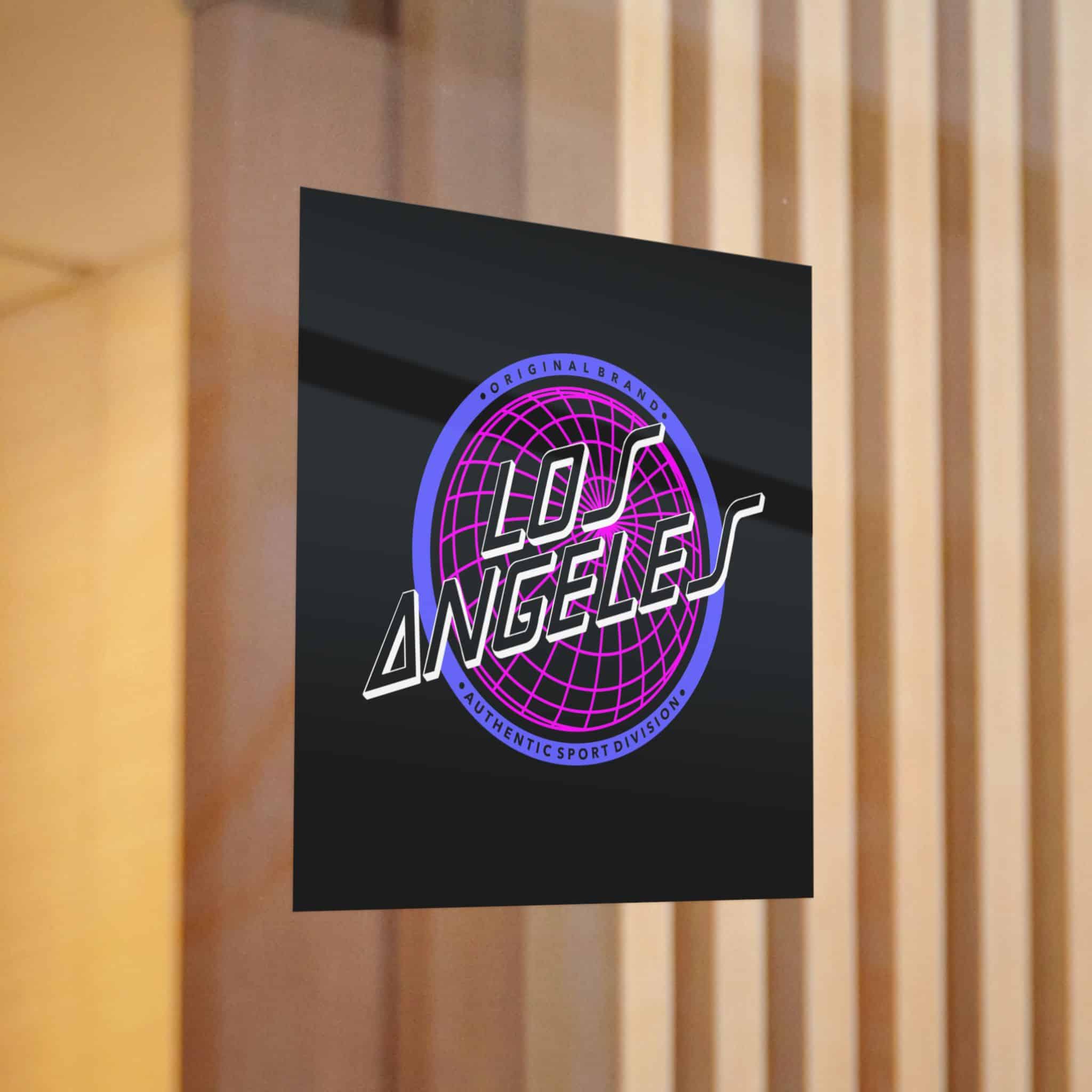 Los Angeles Original Brand Simple Vintage Die Cut Stickers Dtf - Image 12