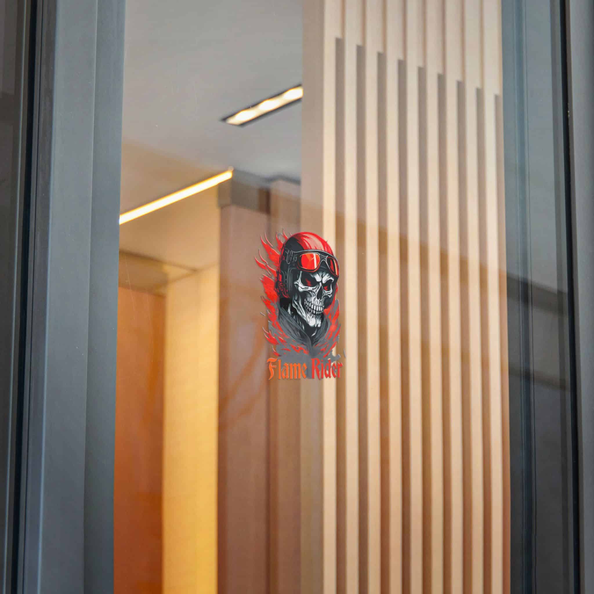 Flame Rider Die Cut Stickers Dtf - Image 24