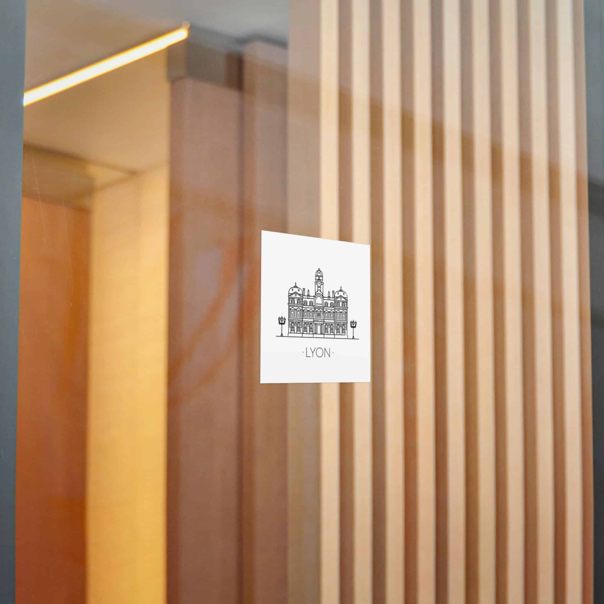 Lyon City Die Cut Stickers Dtf - Image 18