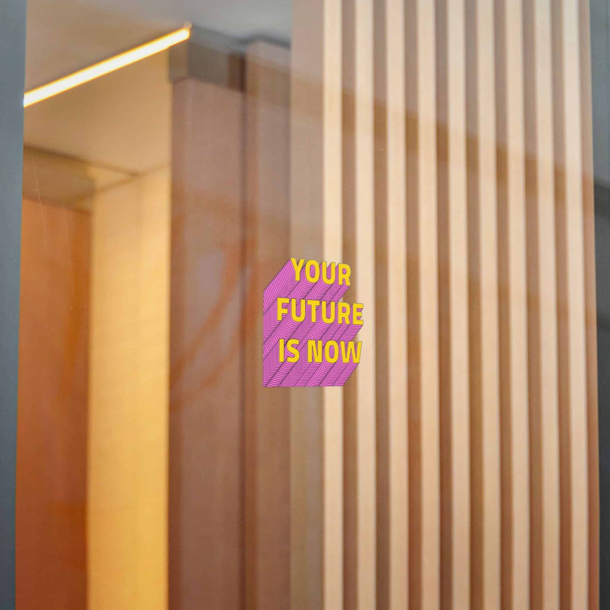 Your Future Is Now Layered Text Png Typography Retro Word Die Cut Stickers Dtf - Image 18