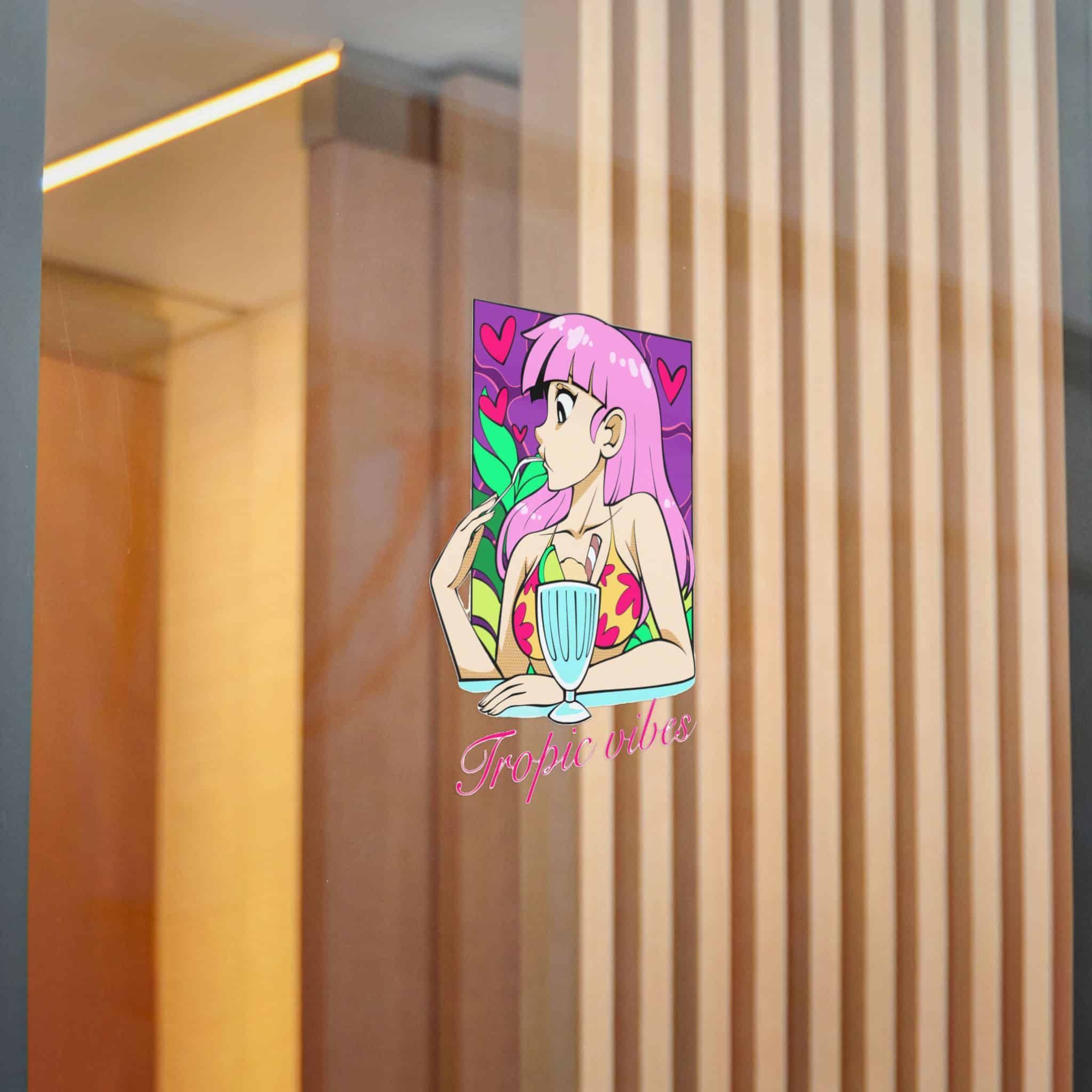 Tropic Vibes Die Cut Stickers Dtf - Image 22
