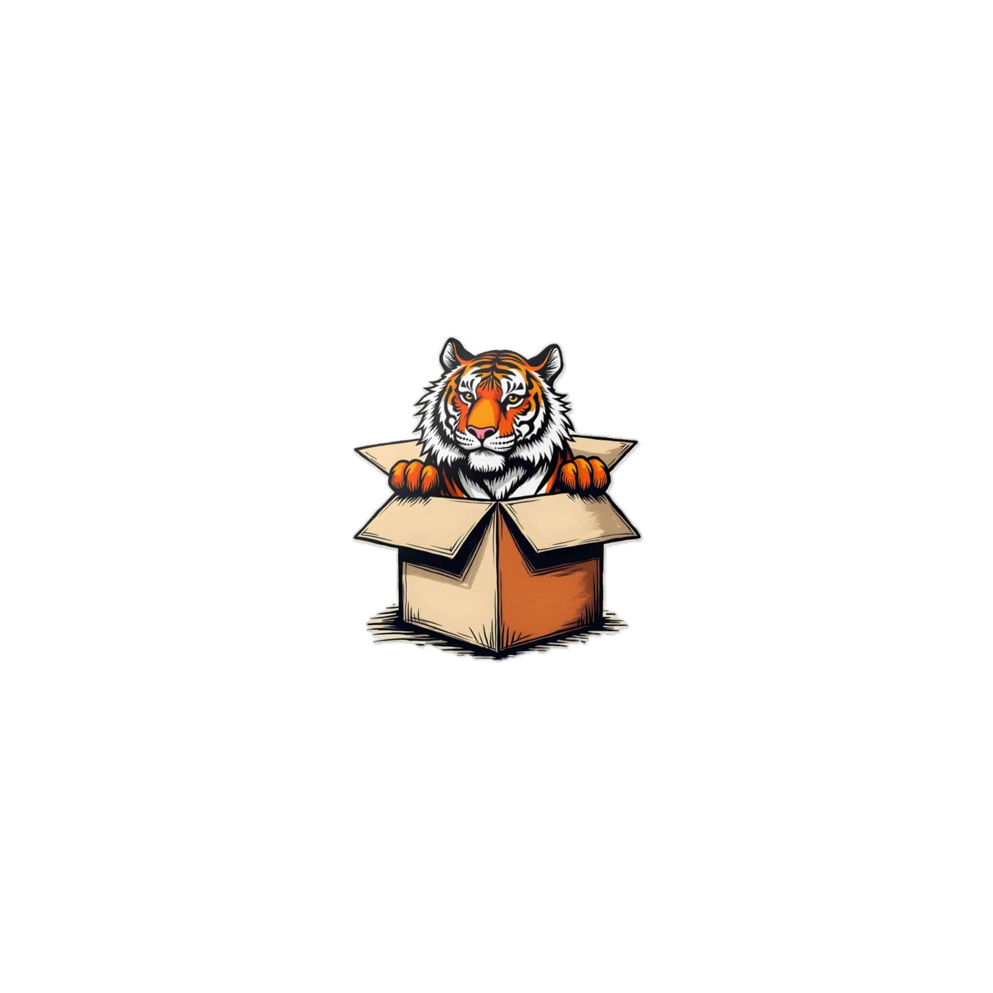 Tiger 2 Die Cut Stickers Dtf - Image 9