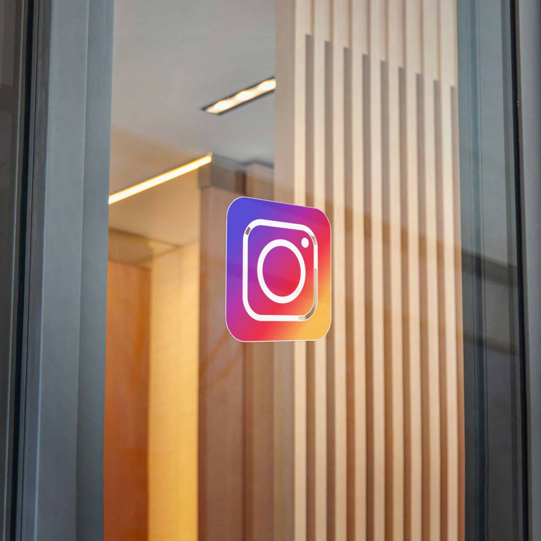 Instagram Icon Die Cut Stickers Dtf - Image 26