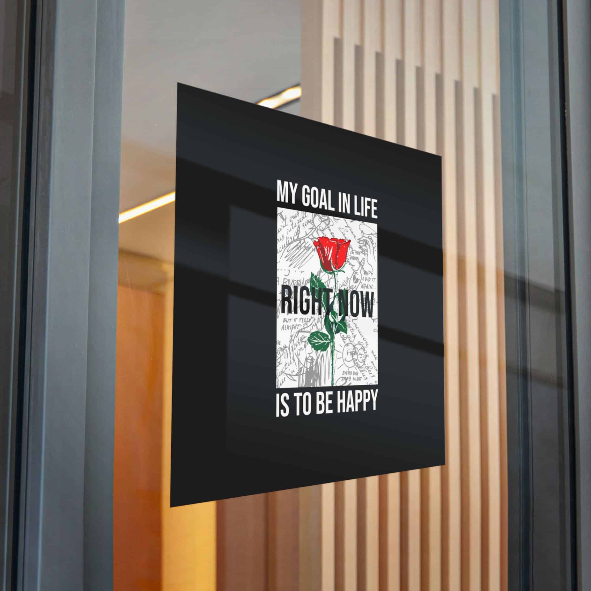 My Goal In Life Slogan Simple Vintage Fashion Die Cut Stickers Dtf - Image 32