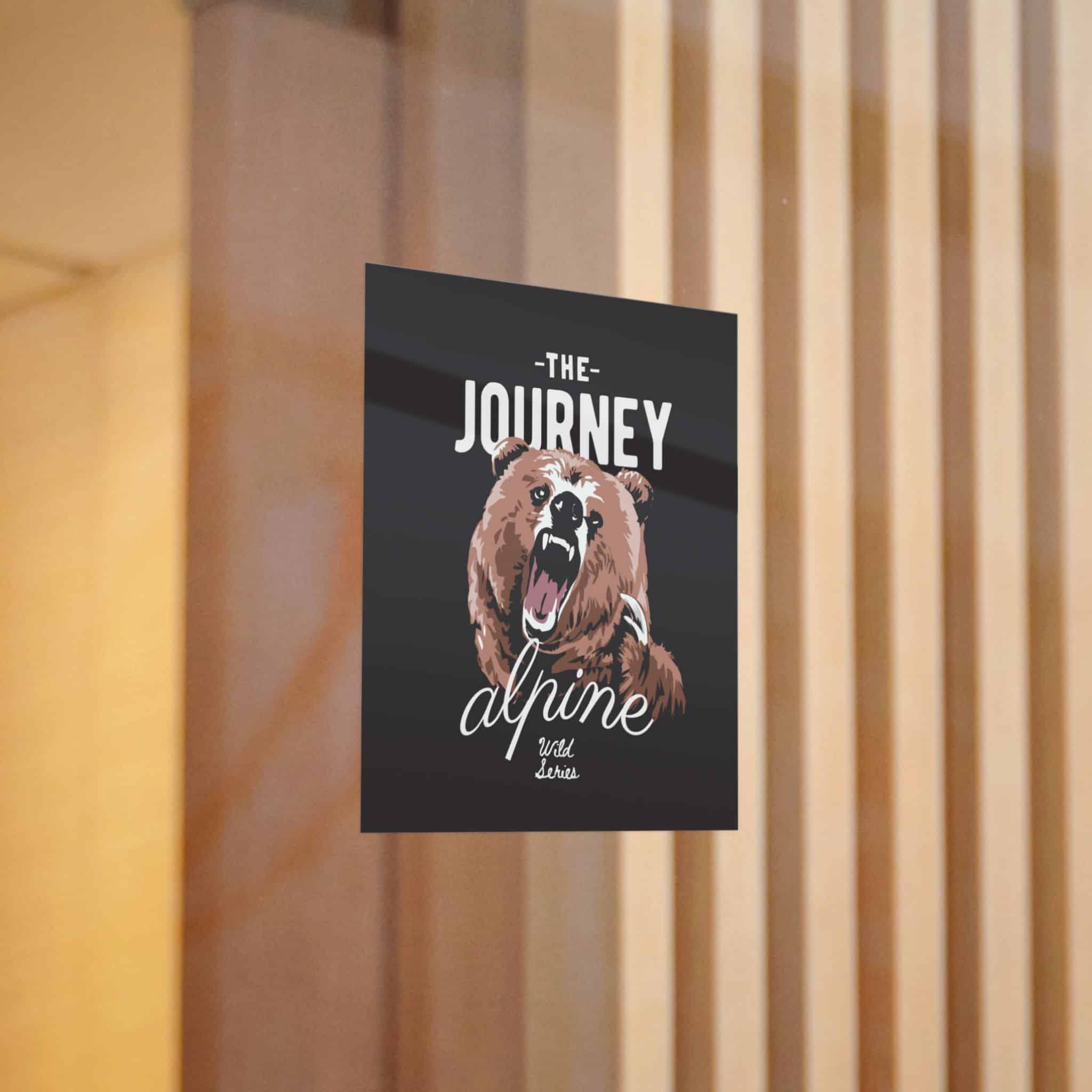 The Journey Alpine Die Cut Stickers Dtf - Image 6