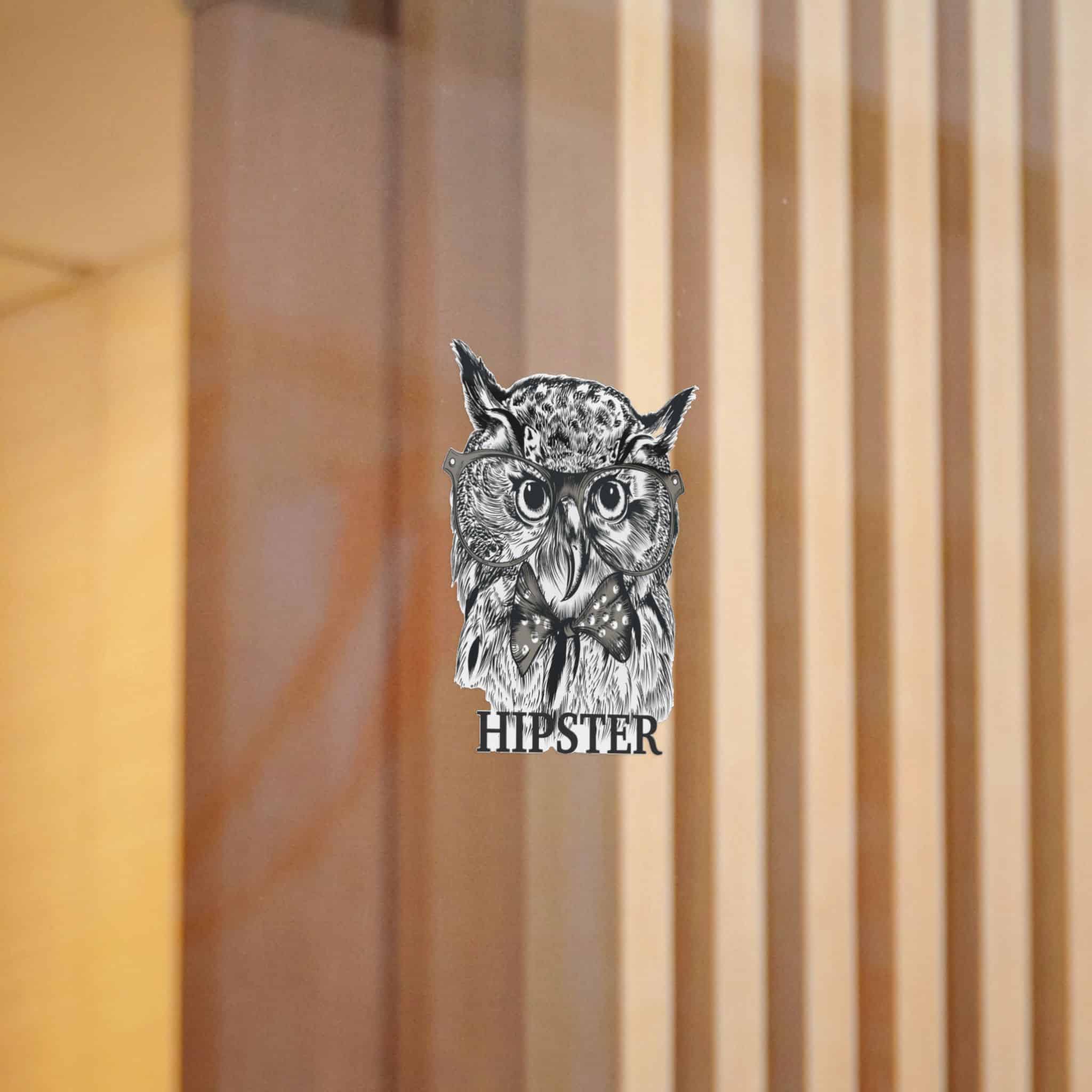 Hipster 1 Die Cut Stickers Dtf - Image 10