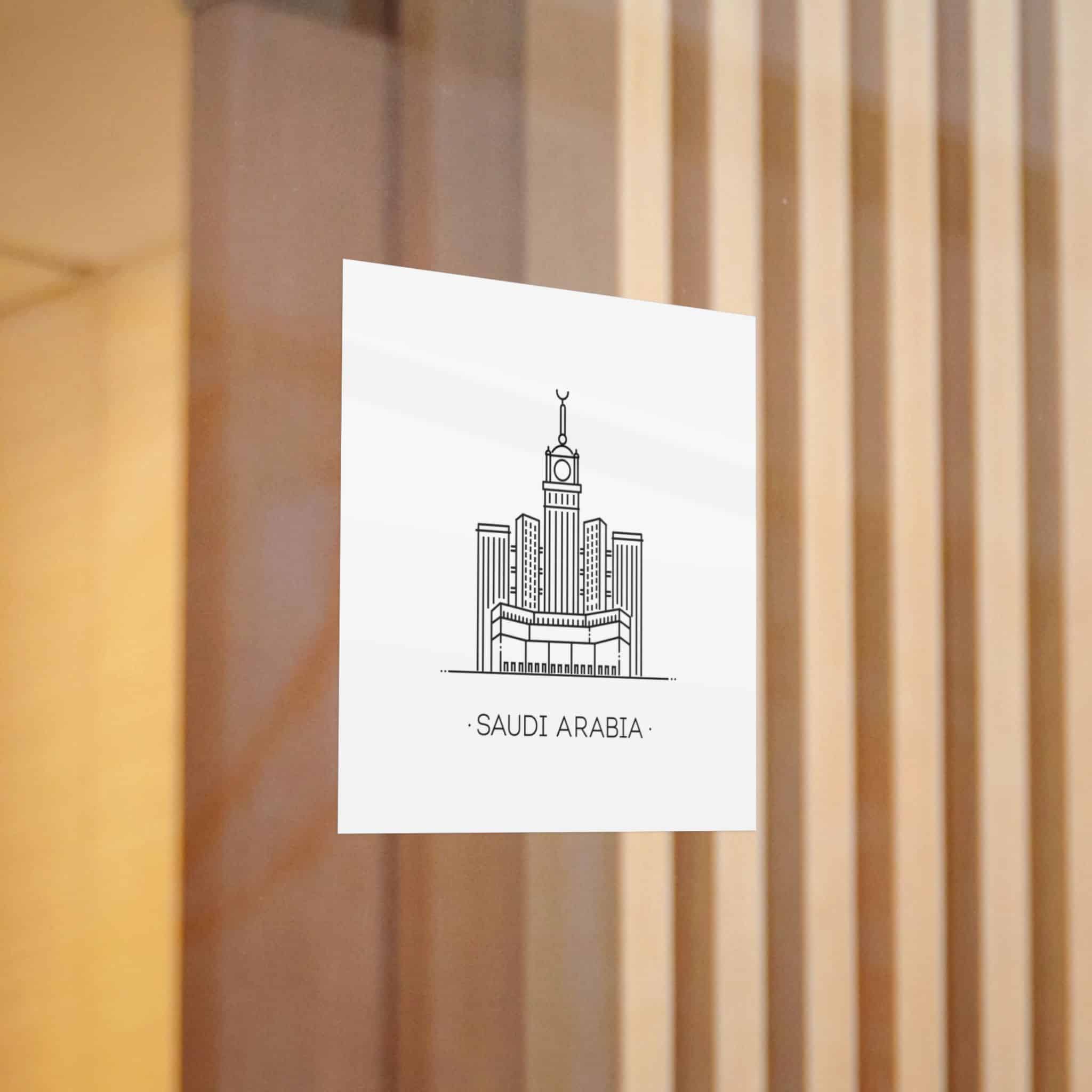 Saudi Arabia S Die Cut Stickers Dtf - Image 6
