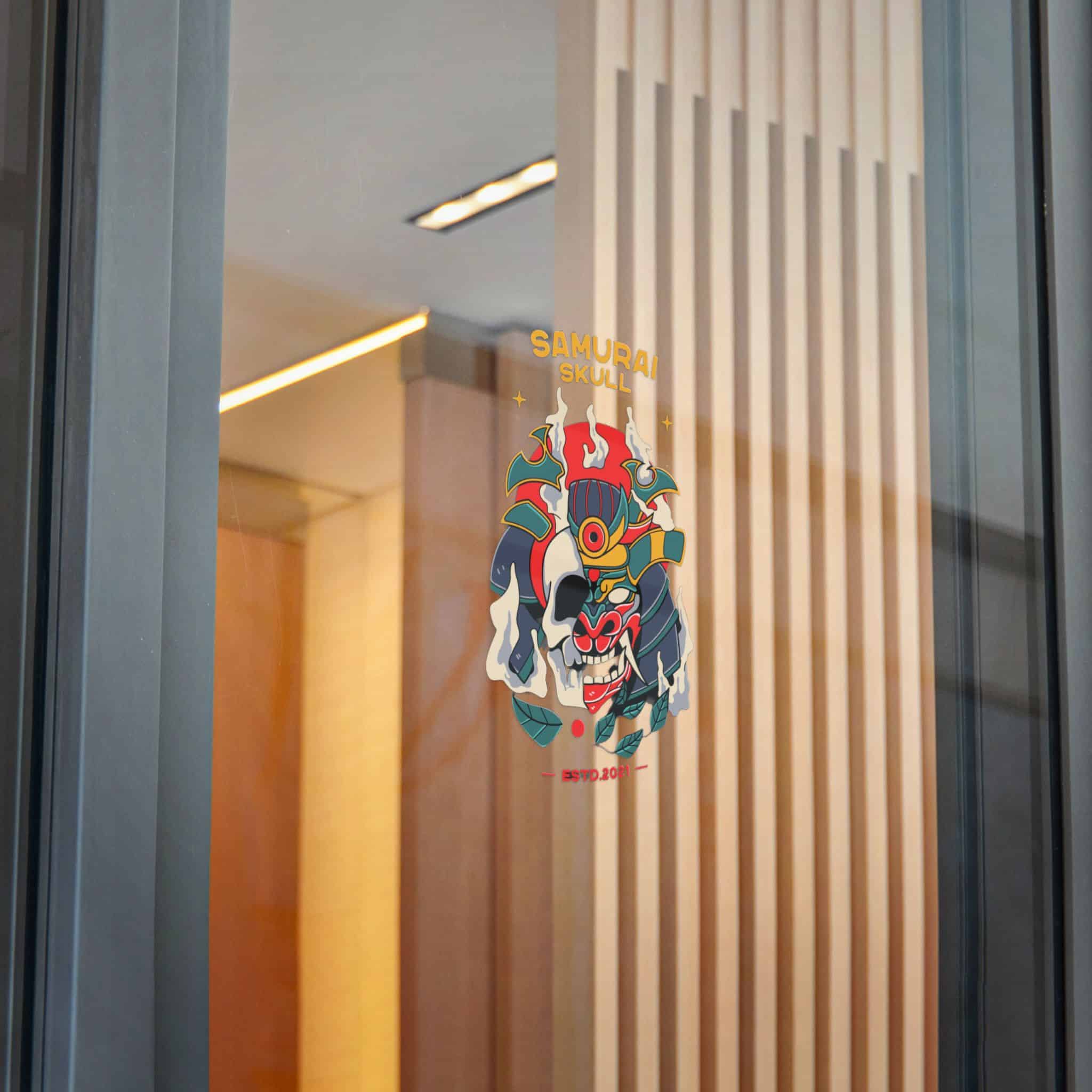 Samurai Helmet 184541 Die Cut Stickers Dtf - Image 30