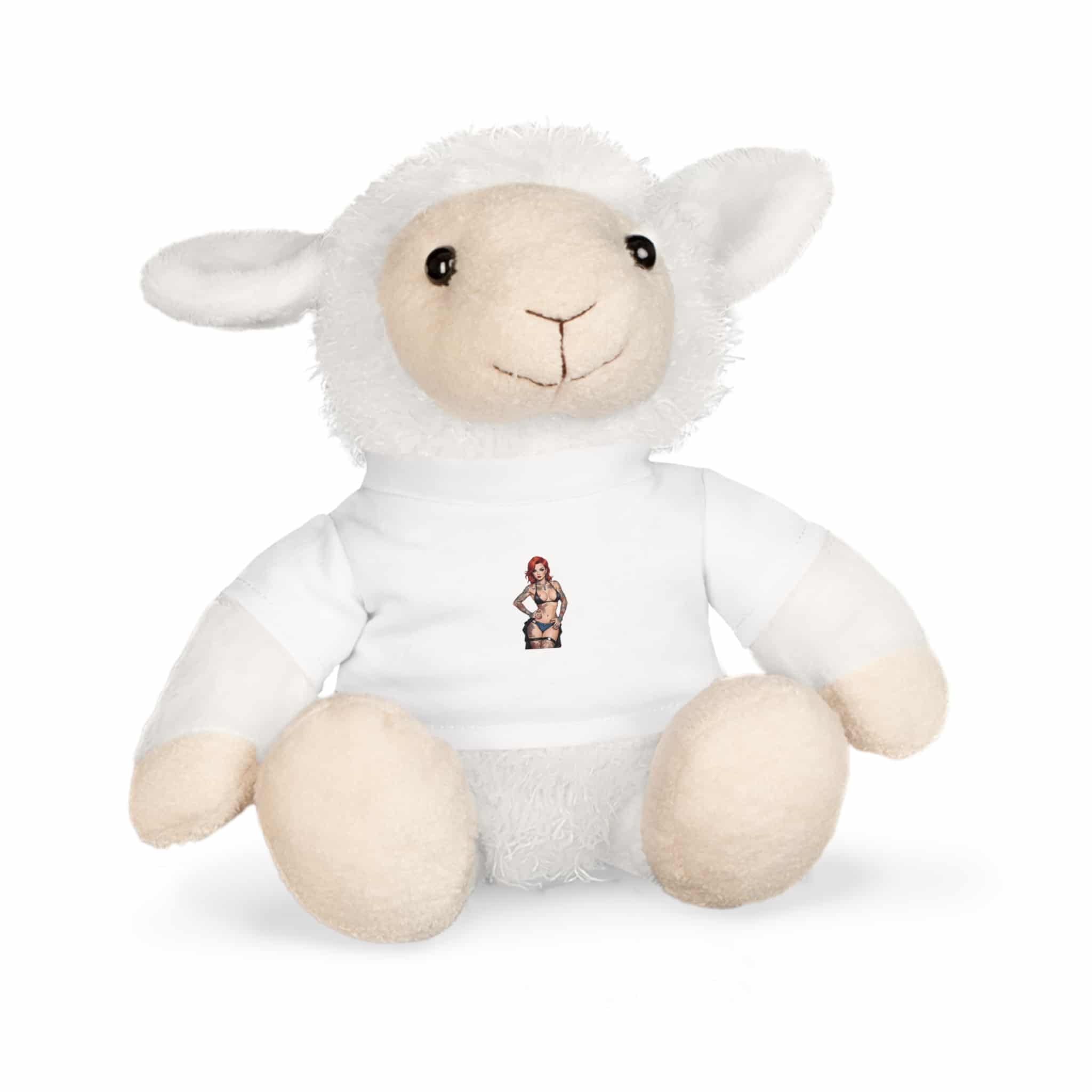 Tattooed Sexy Woman 26 Plush Toy With T Shirt - Image 11