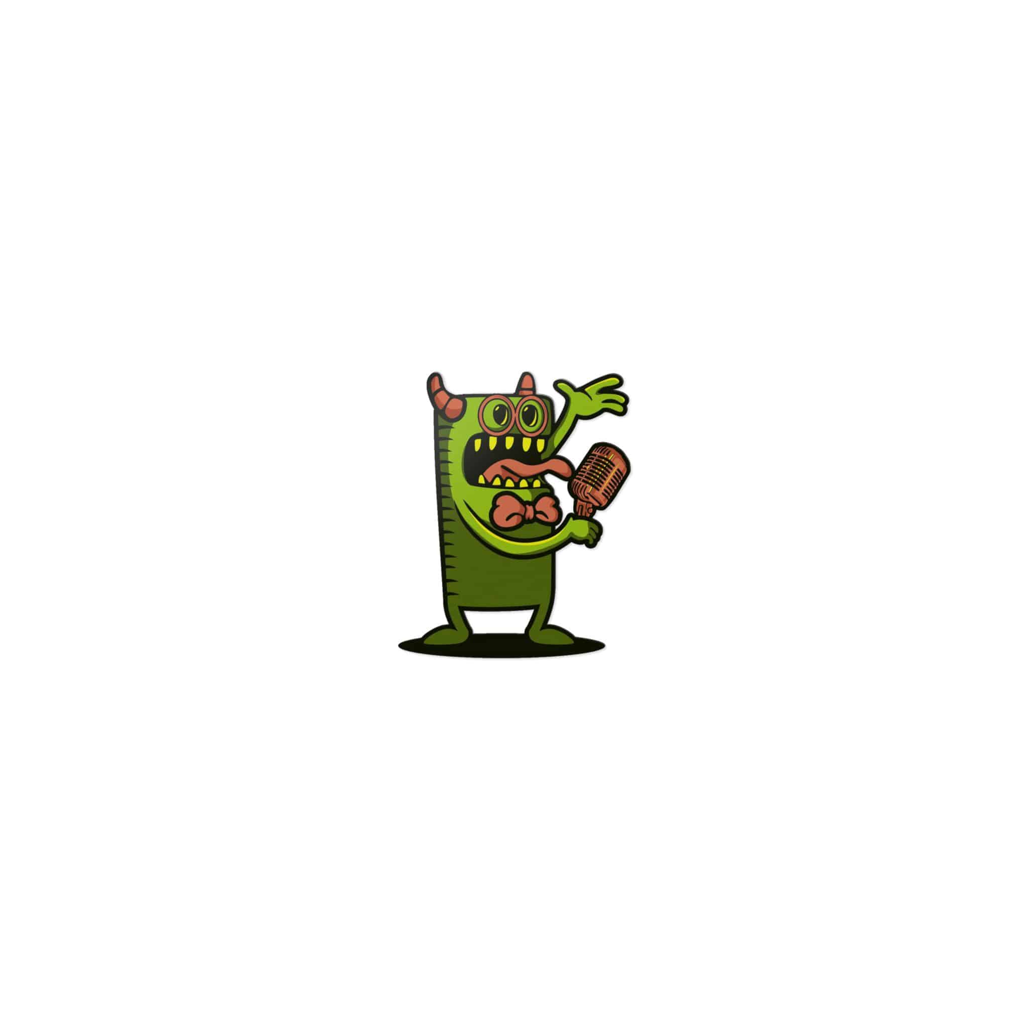 Singing Monster Cartoon Die Cut Stickers Dtf - Image 17
