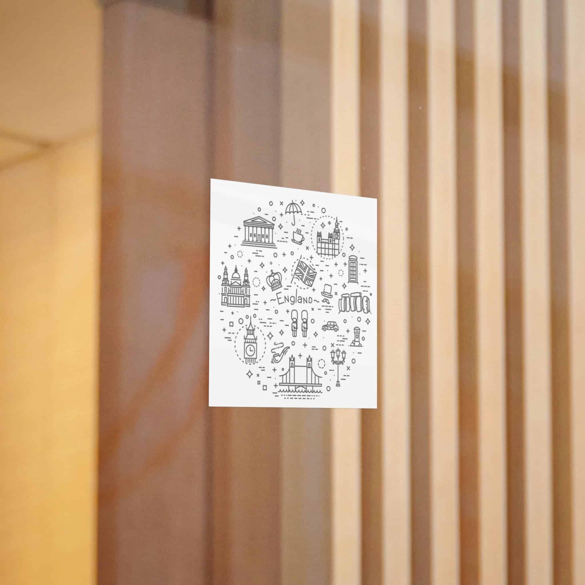 London Die Cut Stickers Dtf - Image 4