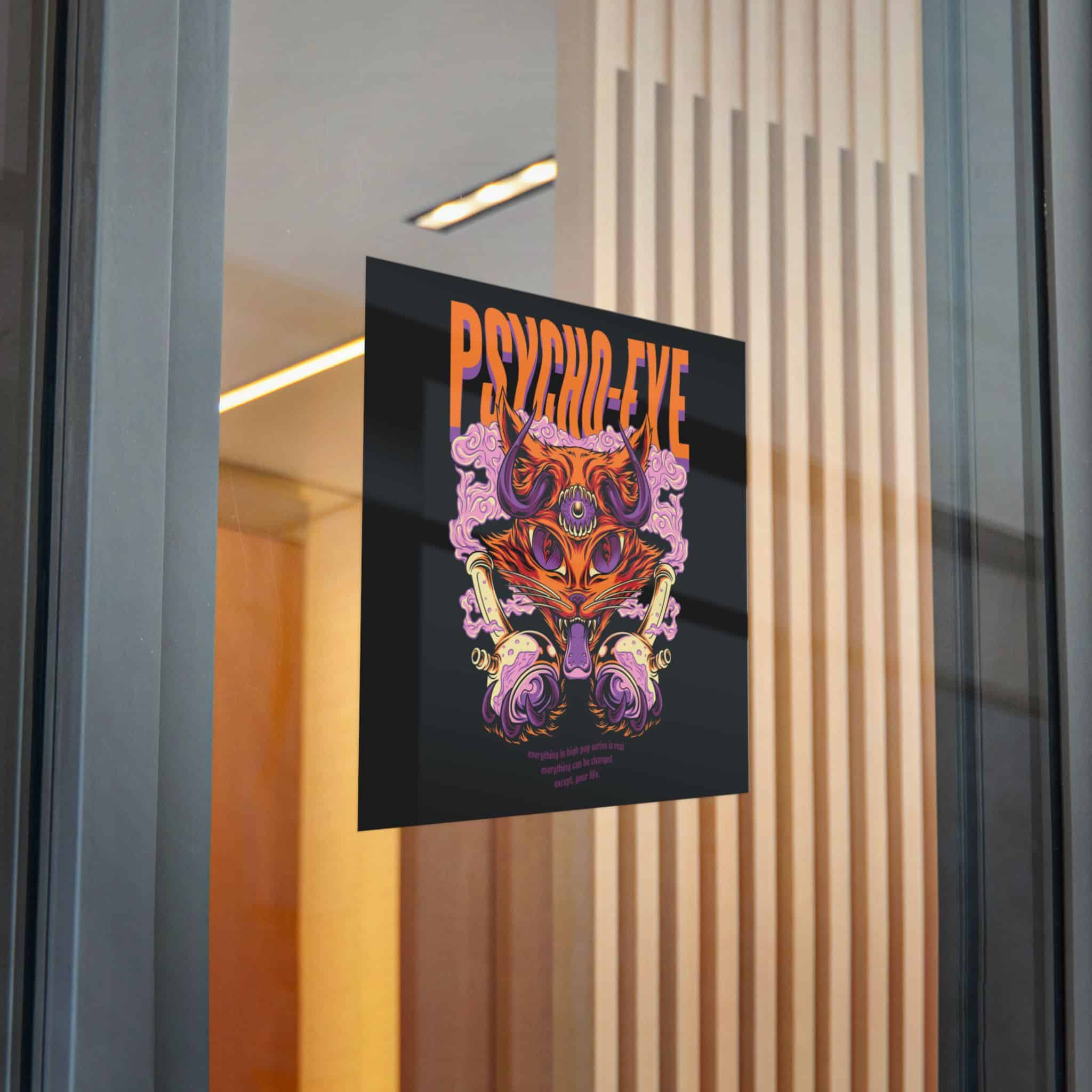 Psycho Eye Die Cut Stickers Dtf - Image 28