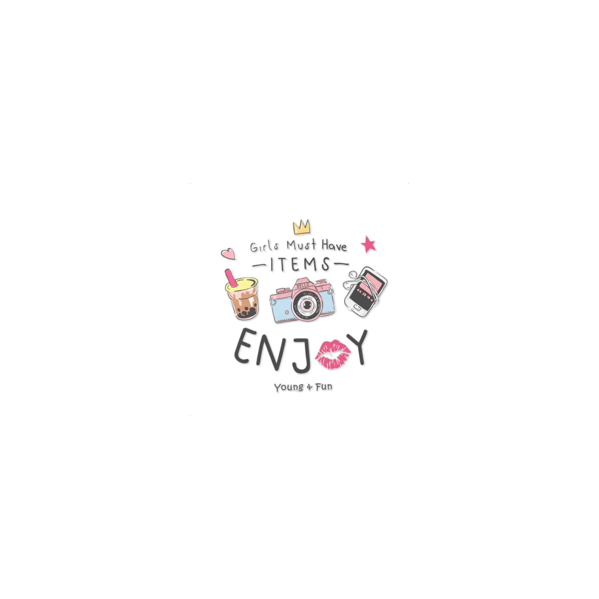 Girls Must Have Items Enjoy Die Cut Stickers Dtf - Image 9