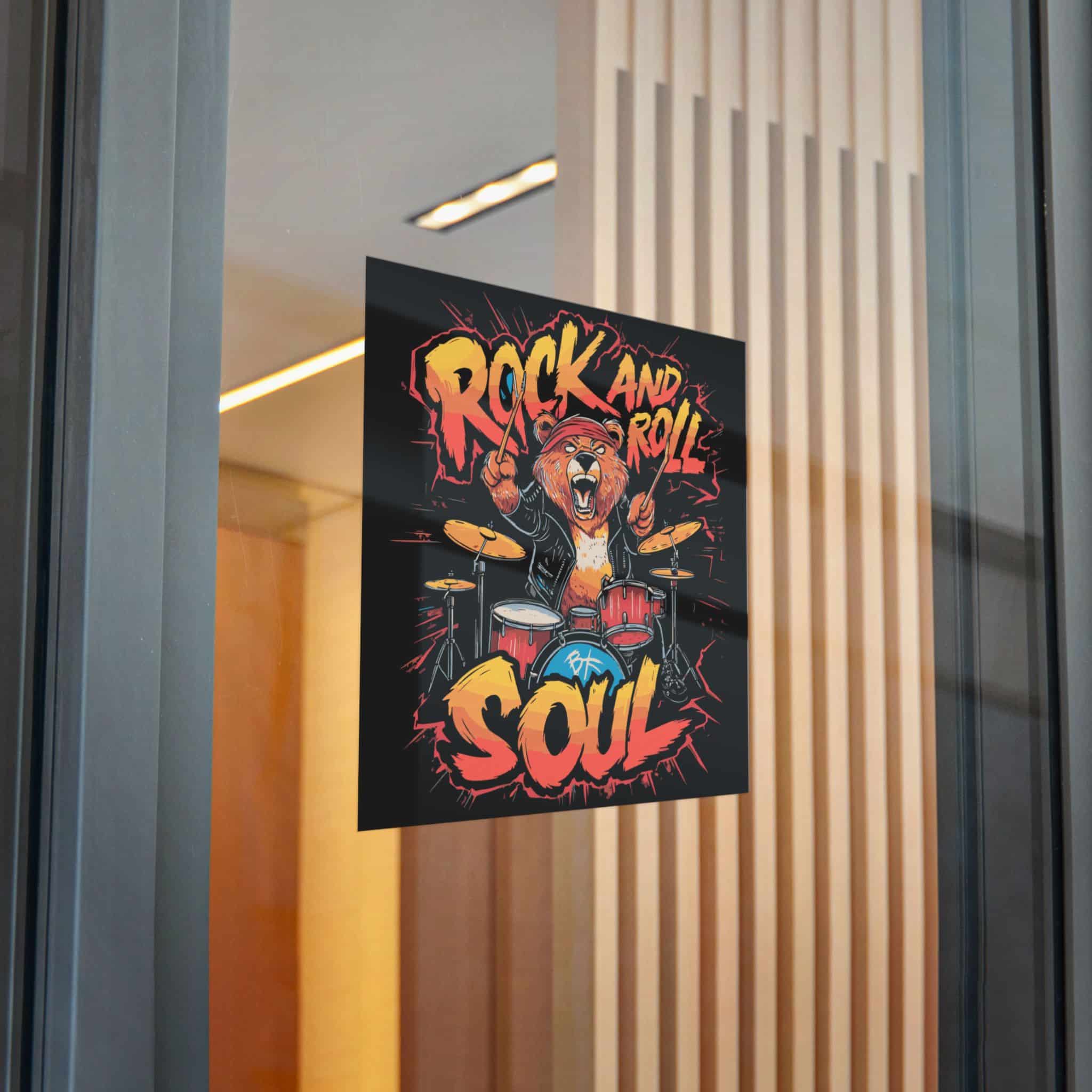 Rock and Roll Soul Die Cut Stickers Dtf - Image 28