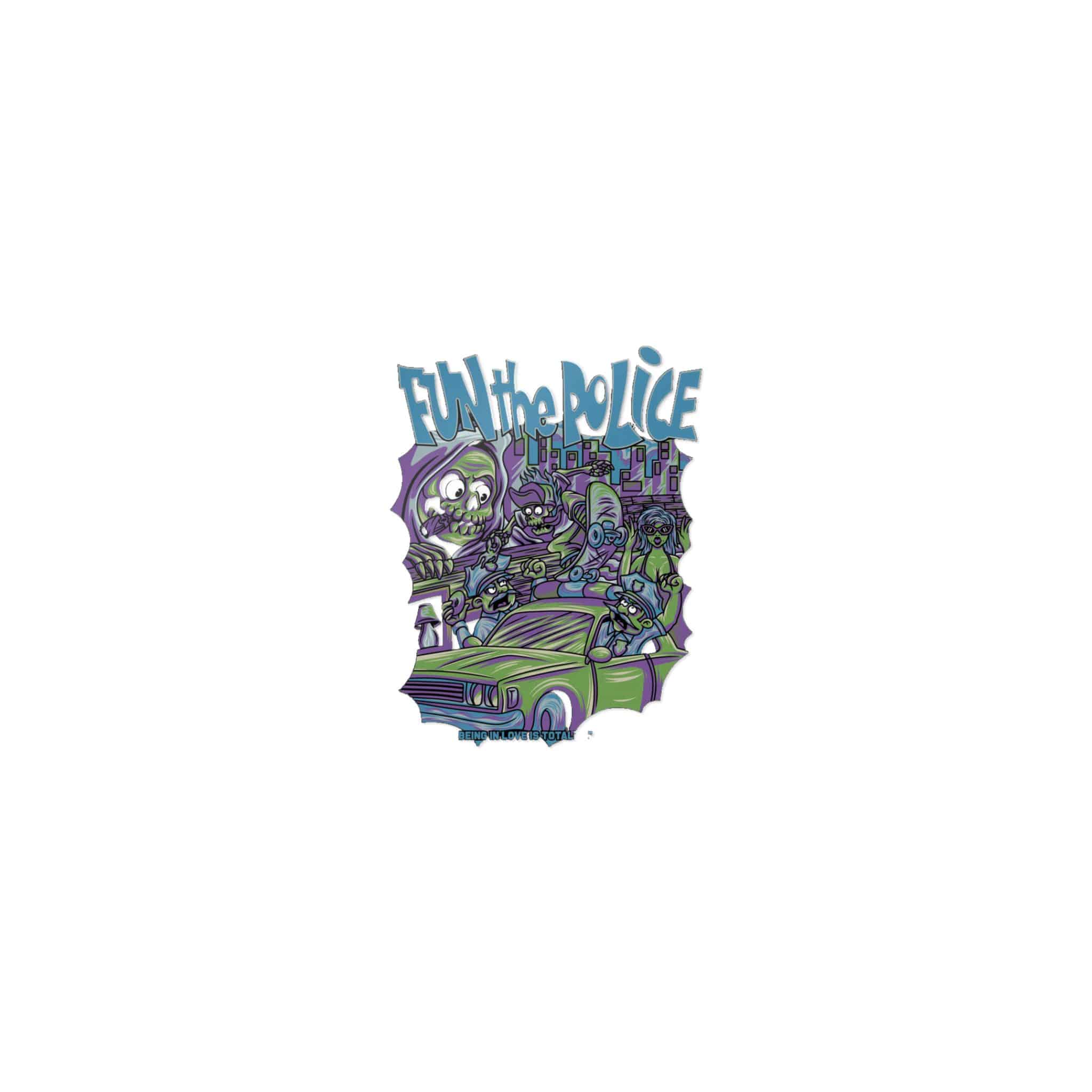 Rebel Skate With Text Illustration Die Cut Stickers Dtf - Image 9