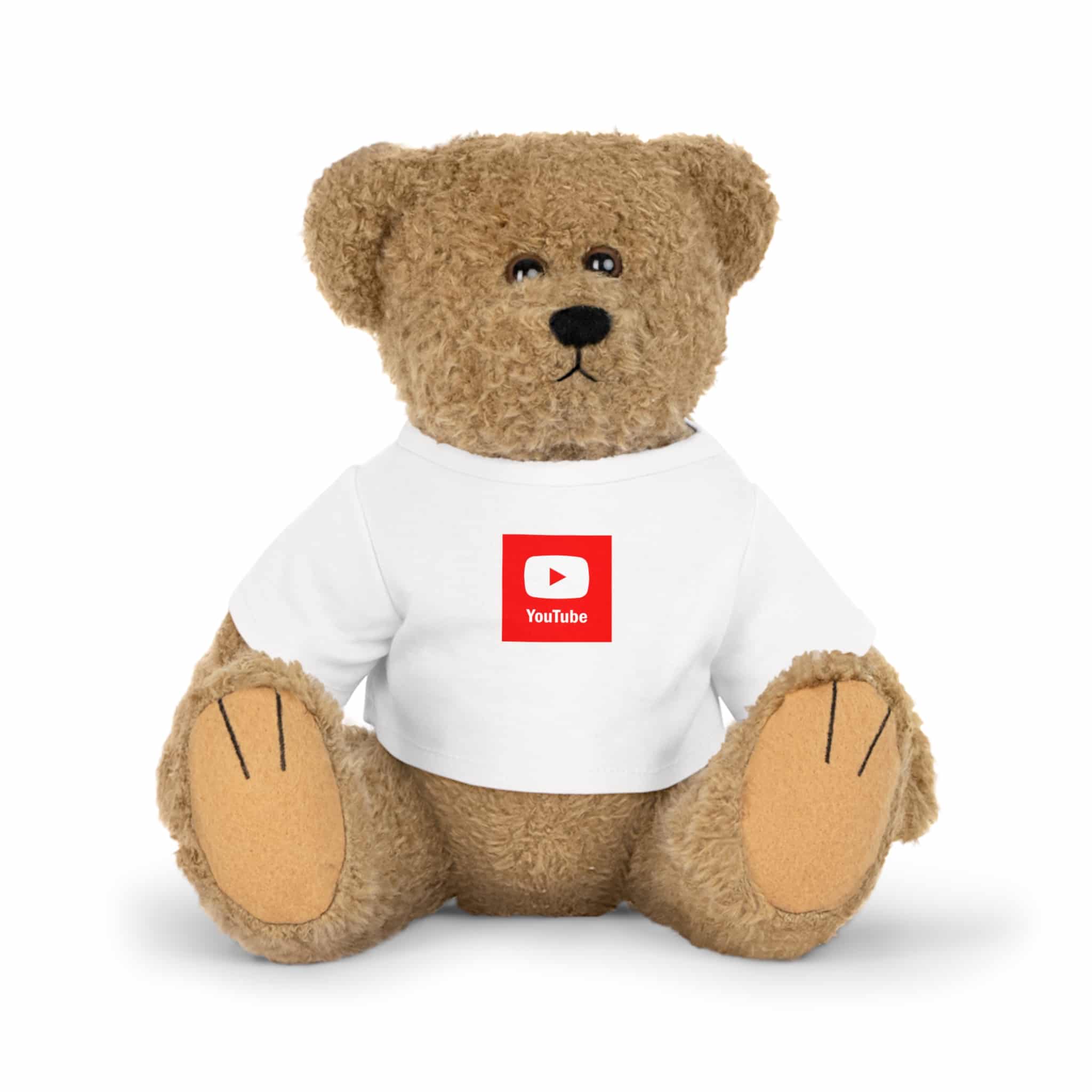 Youtube Plush Toy With T Shirt