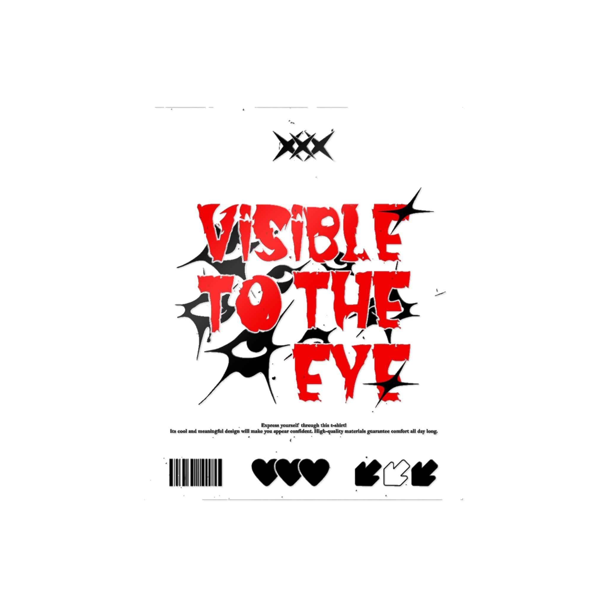 Visible Eye Die Cut Stickers Dtf - Image 5