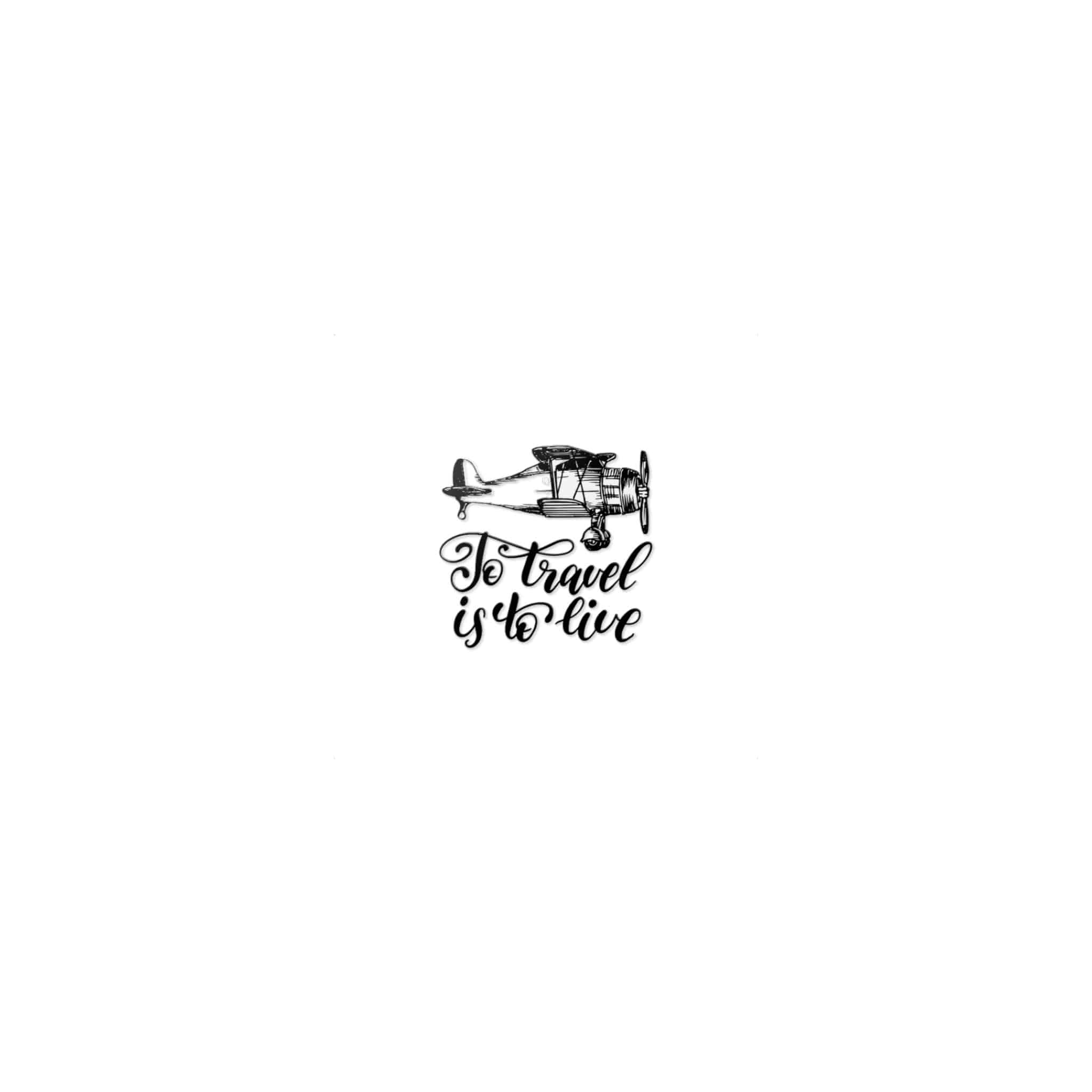 To Travel Is To Live Die Cut Stickers Dtf - Image 9