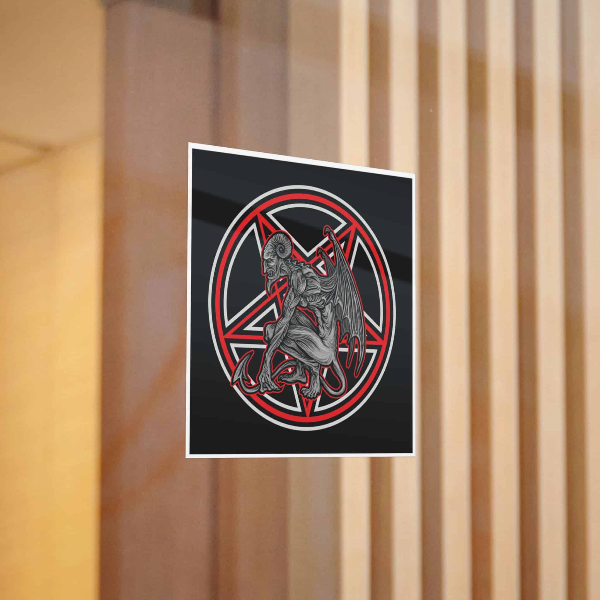 Demon 02 Die Cut Stickers Dtf - Image 6