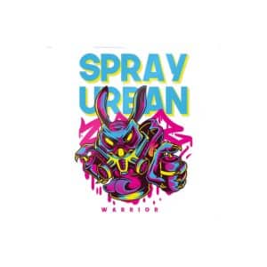 Spray Urban Copia 2 Die Cut Stickers Dtf