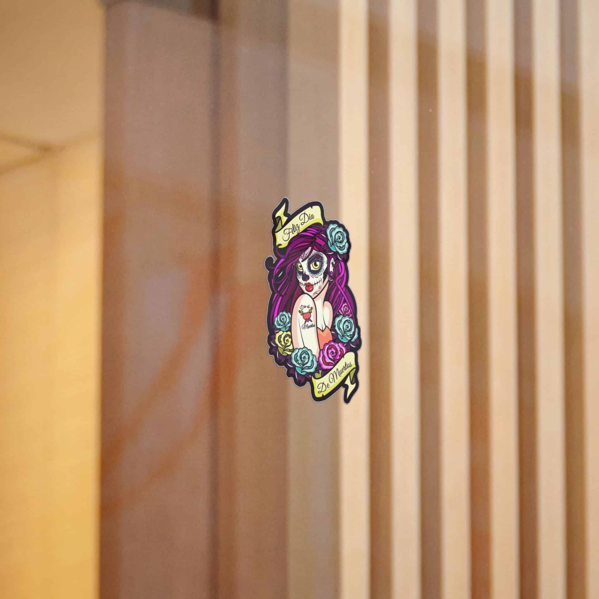 Feliz Dia de Muertos Die Cut Stickers Dtf - Image 10