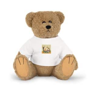 Animals Picnic Autumnal Forest Plush Toy With T Shirt