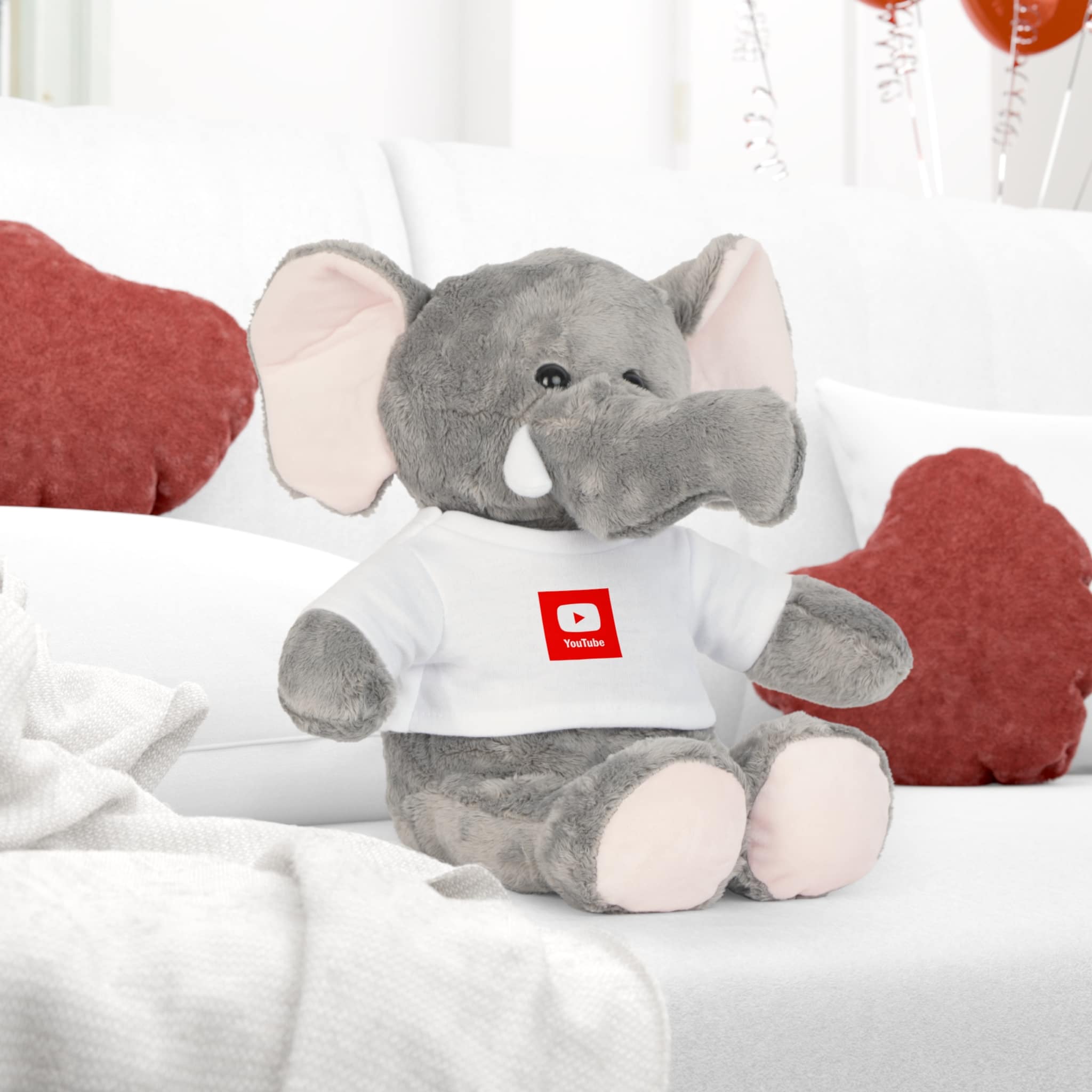 Youtube Plush Toy With T Shirt - Image 9