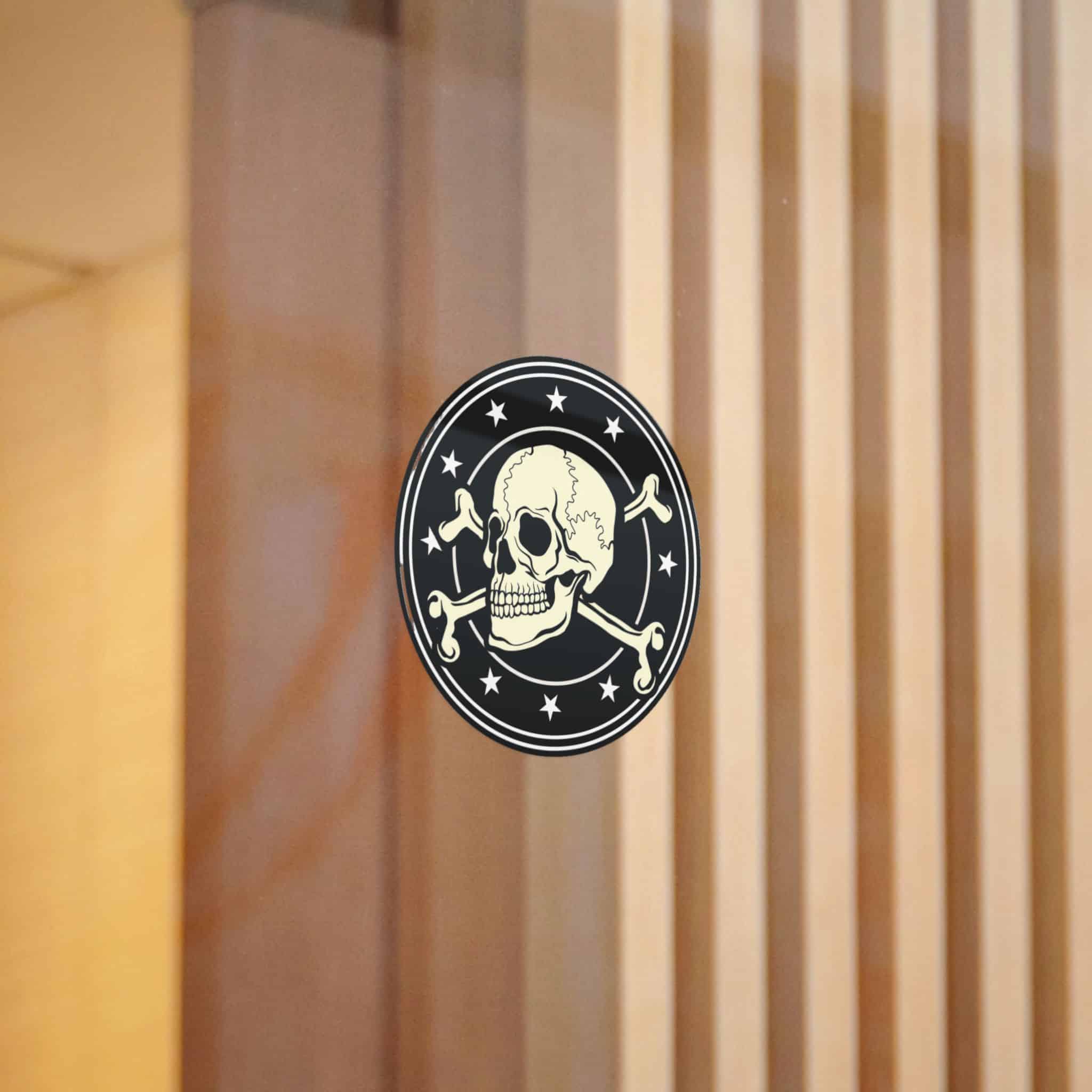 Signo Militar Calavera Grunge Diseno Vintage Camisetas Die Cut Stickers Dtf - Image 4