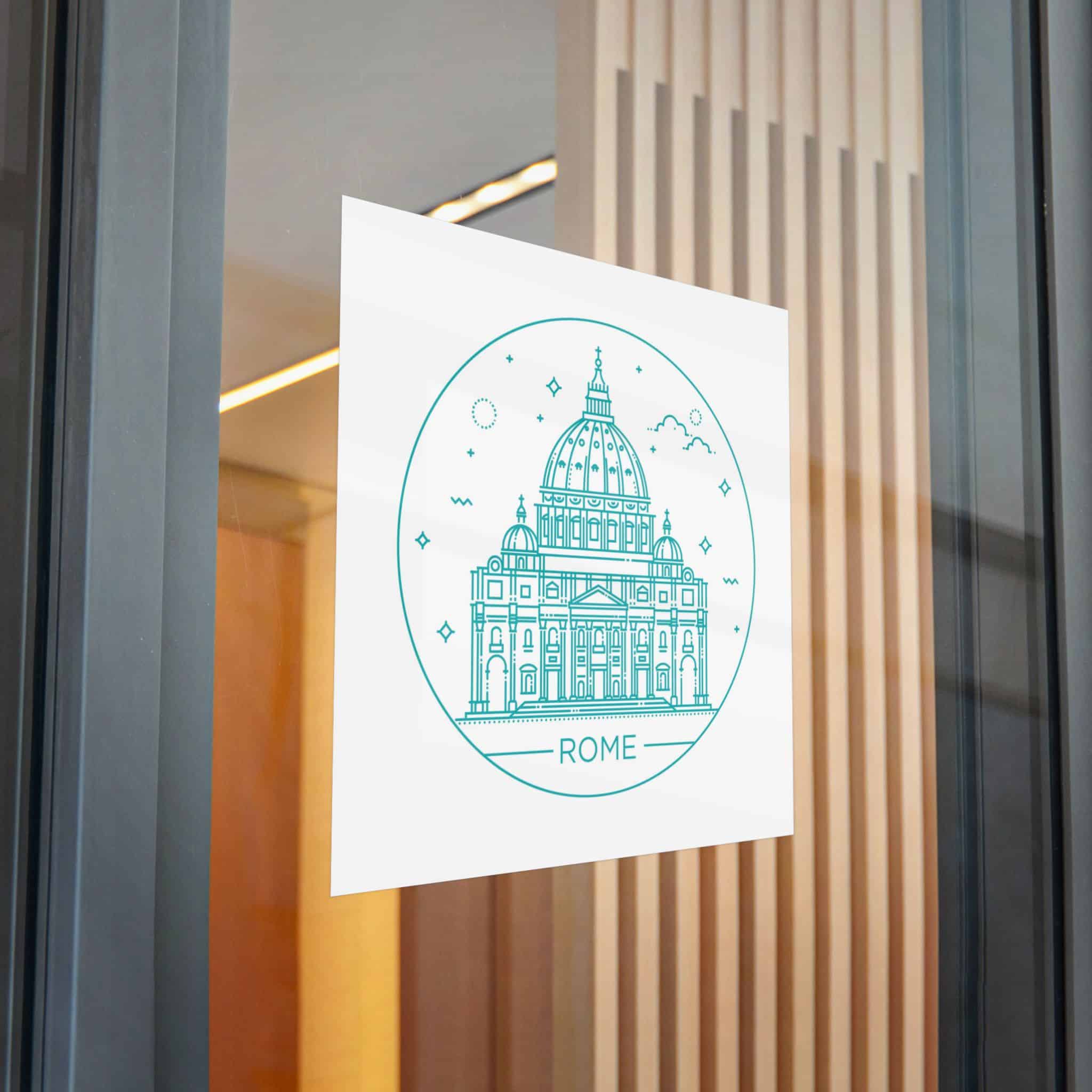 Roma Die Cut Stickers Dtf - Image 30