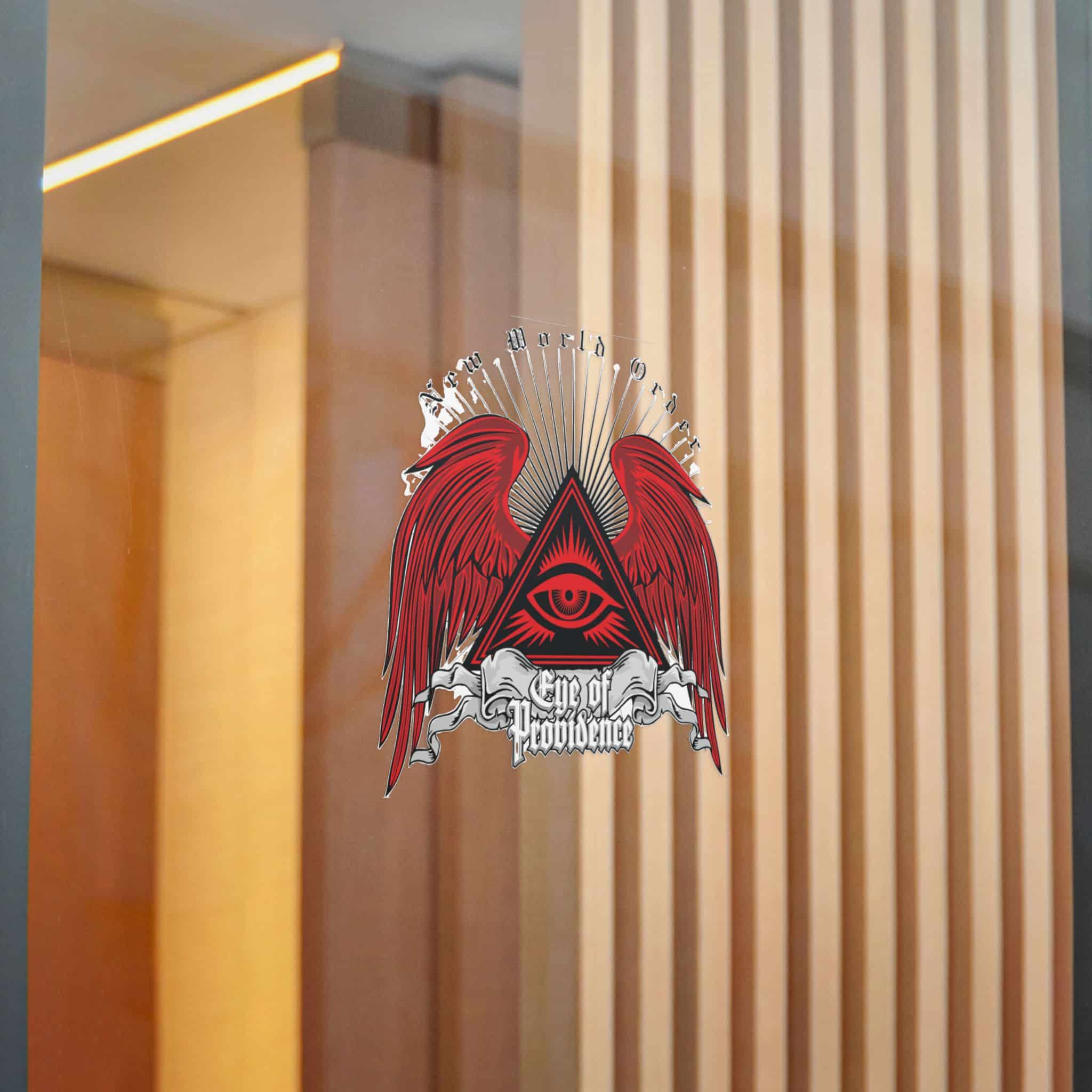 Masonic Sign With Eye Triangle Vintage Design T Shirts Die Cut Stickers Dtf - Image 16