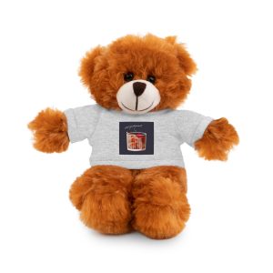 Vector Illustration Old Fashioned Cocktail Isolated Black Background Stuffed Animals With Tee