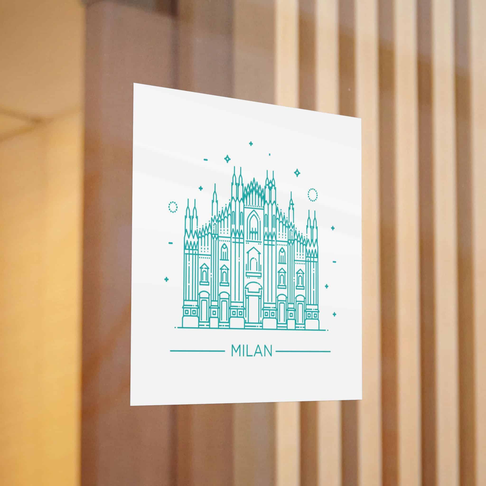 Milan Die Cut Stickers Dtf - Image 12