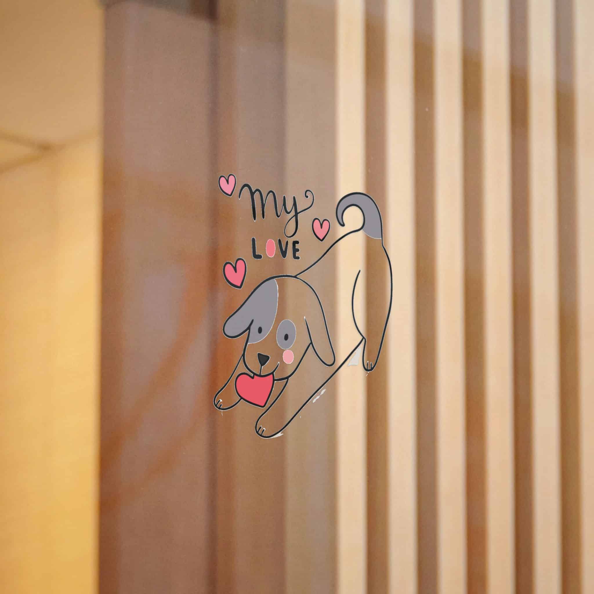 My Love Die Cut Stickers Dtf - Image 6