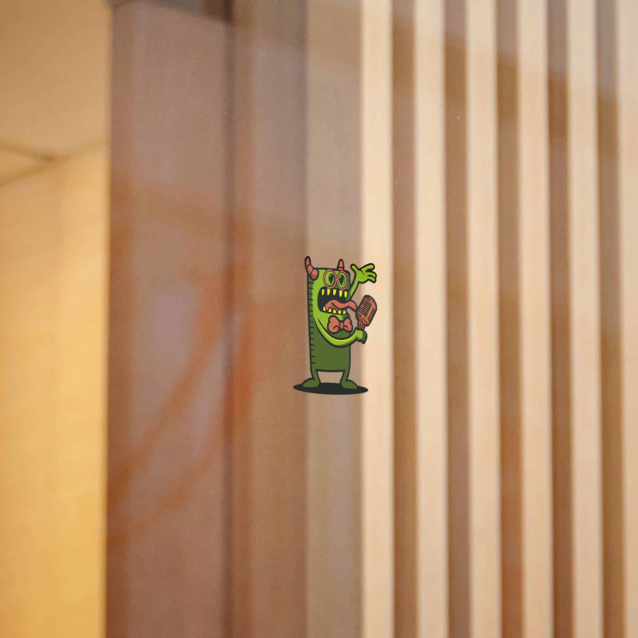 Singing Monster Cartoon Die Cut Stickers Dtf - Image 8