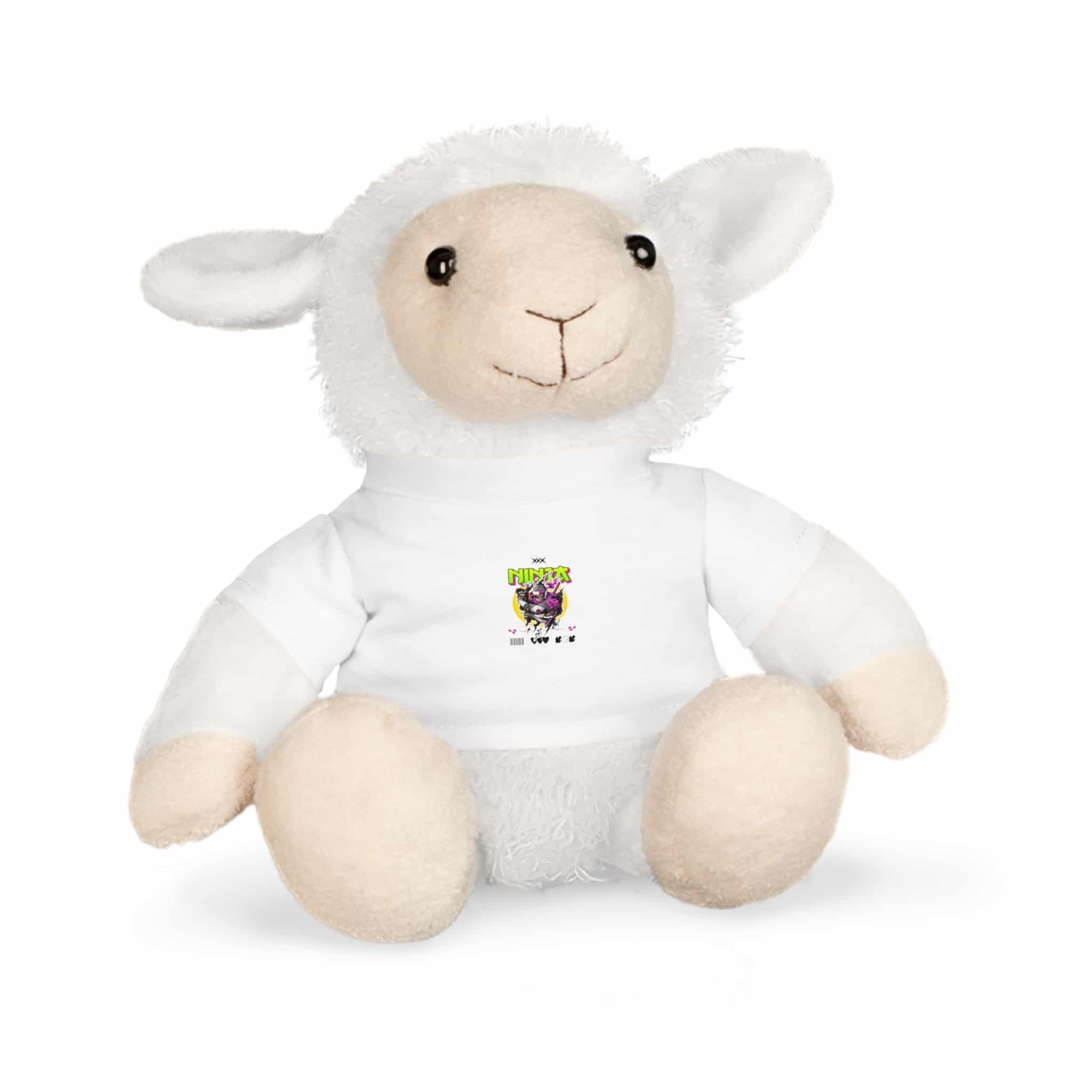 Typography Tshirt Design Ninja Plush Toy With T Shirt - Image 11