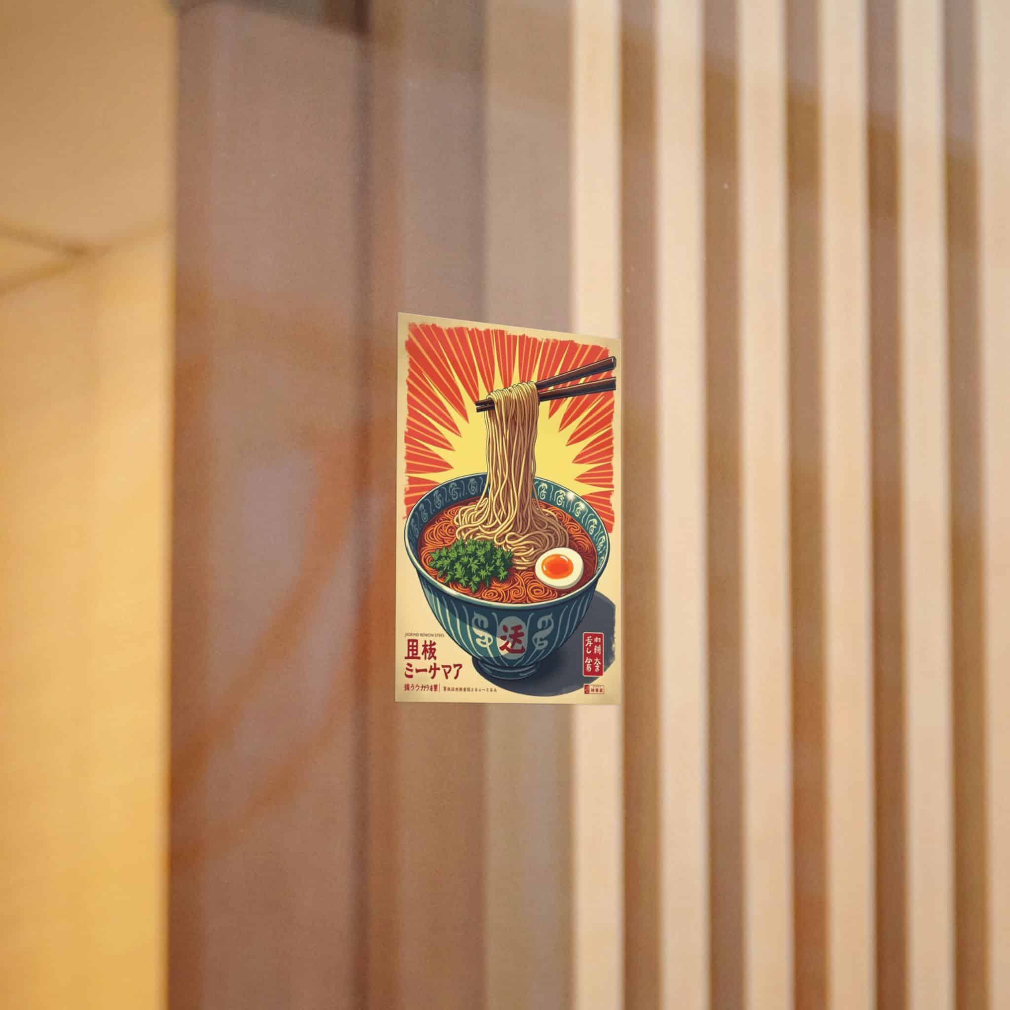 Ramen Die Cut Stickers Dtf - Image 4