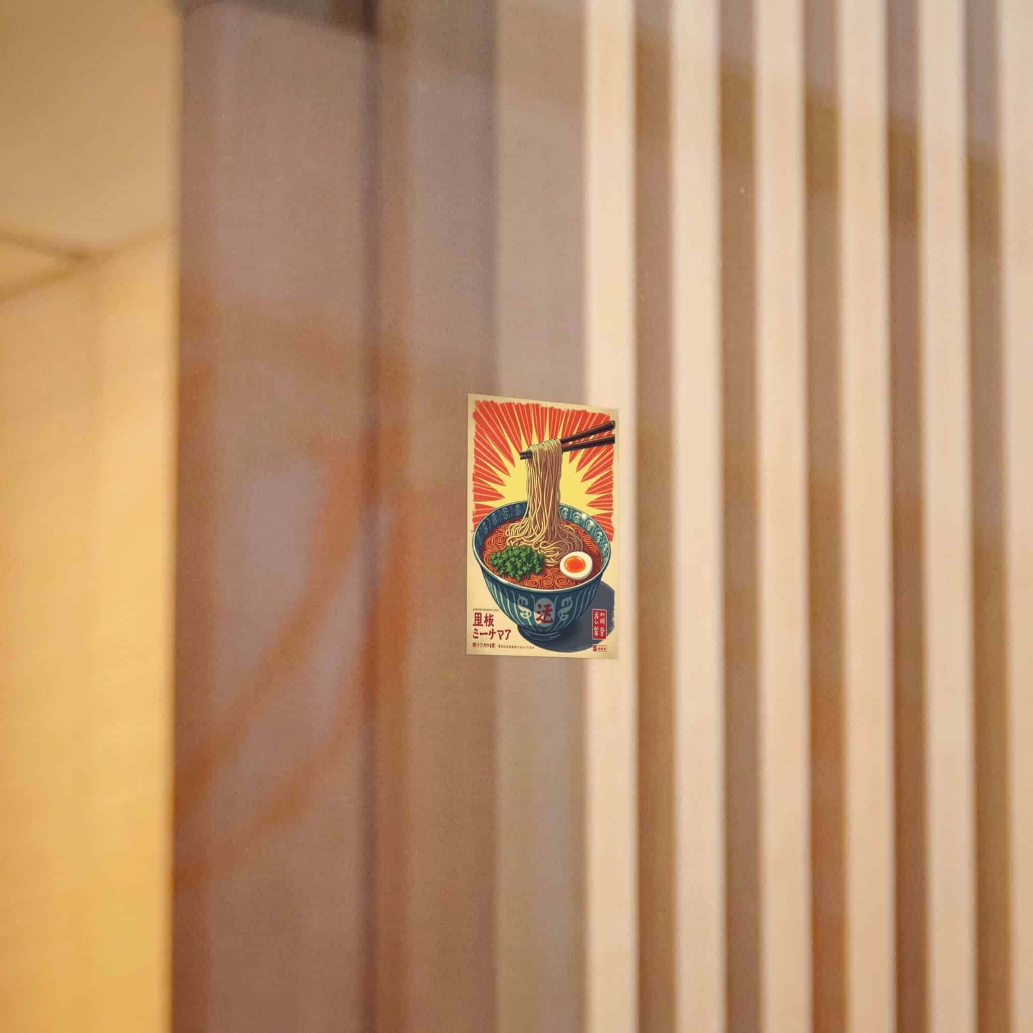 Ramen Die Cut Stickers Dtf - Image 8