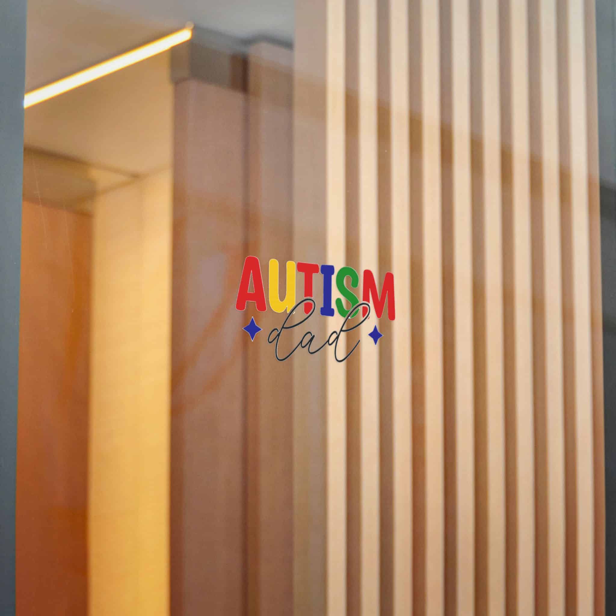 Autism Dad Die Cut Stickers Dtf - Image 16