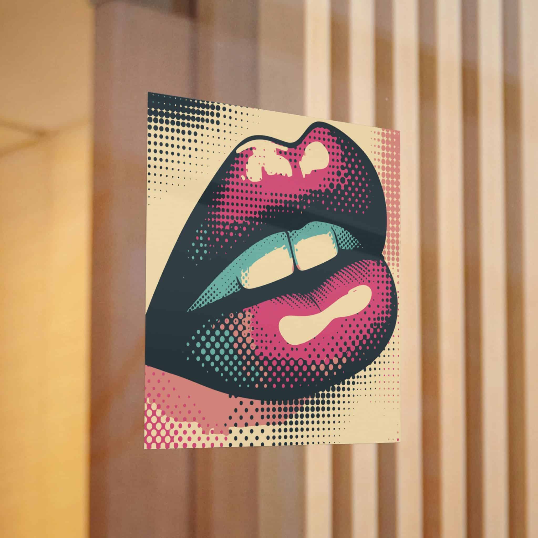 Sexy Lips V4 Die Cut Stickers Dtf - Image 12