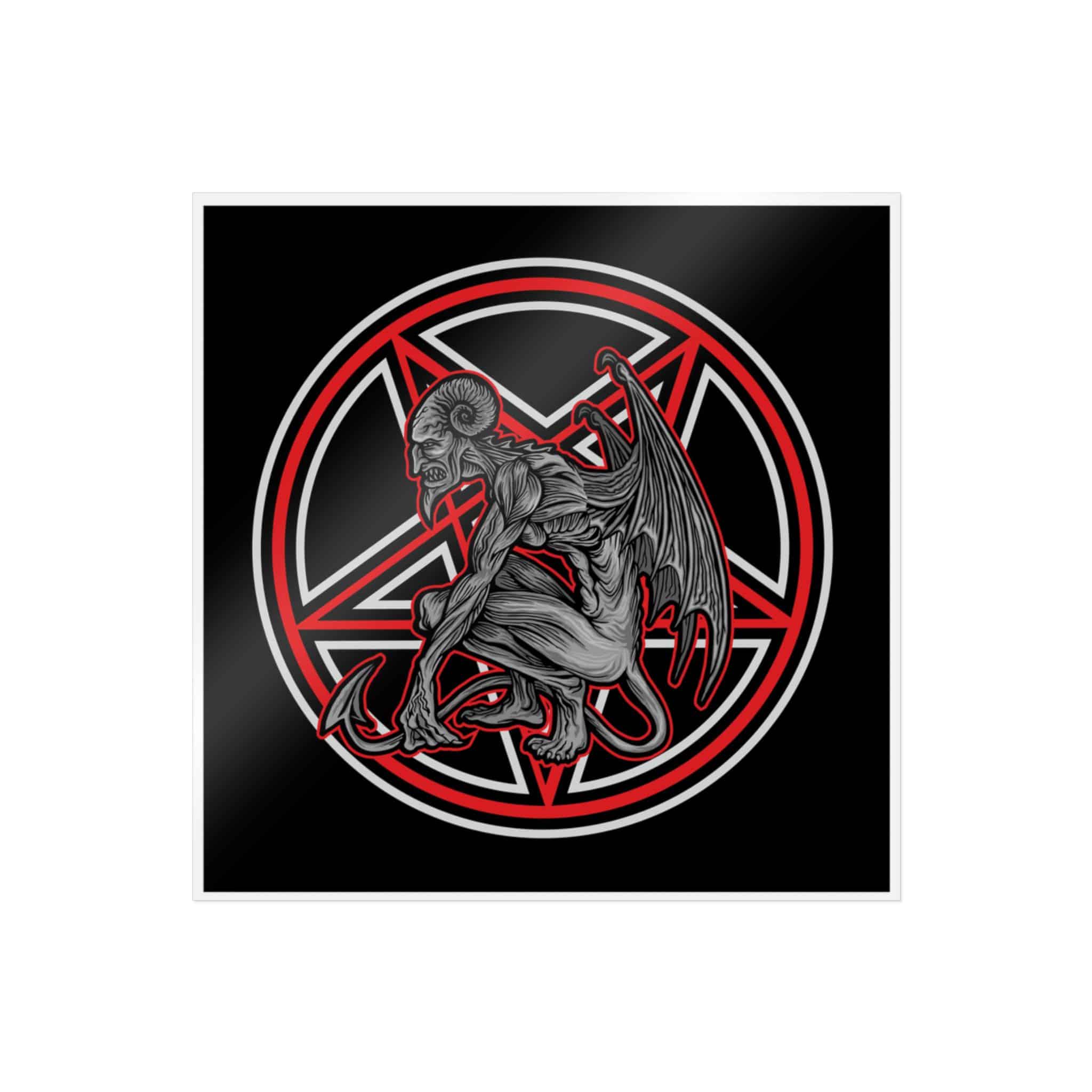 Demon 02 Die Cut Stickers Dtf - Image 3