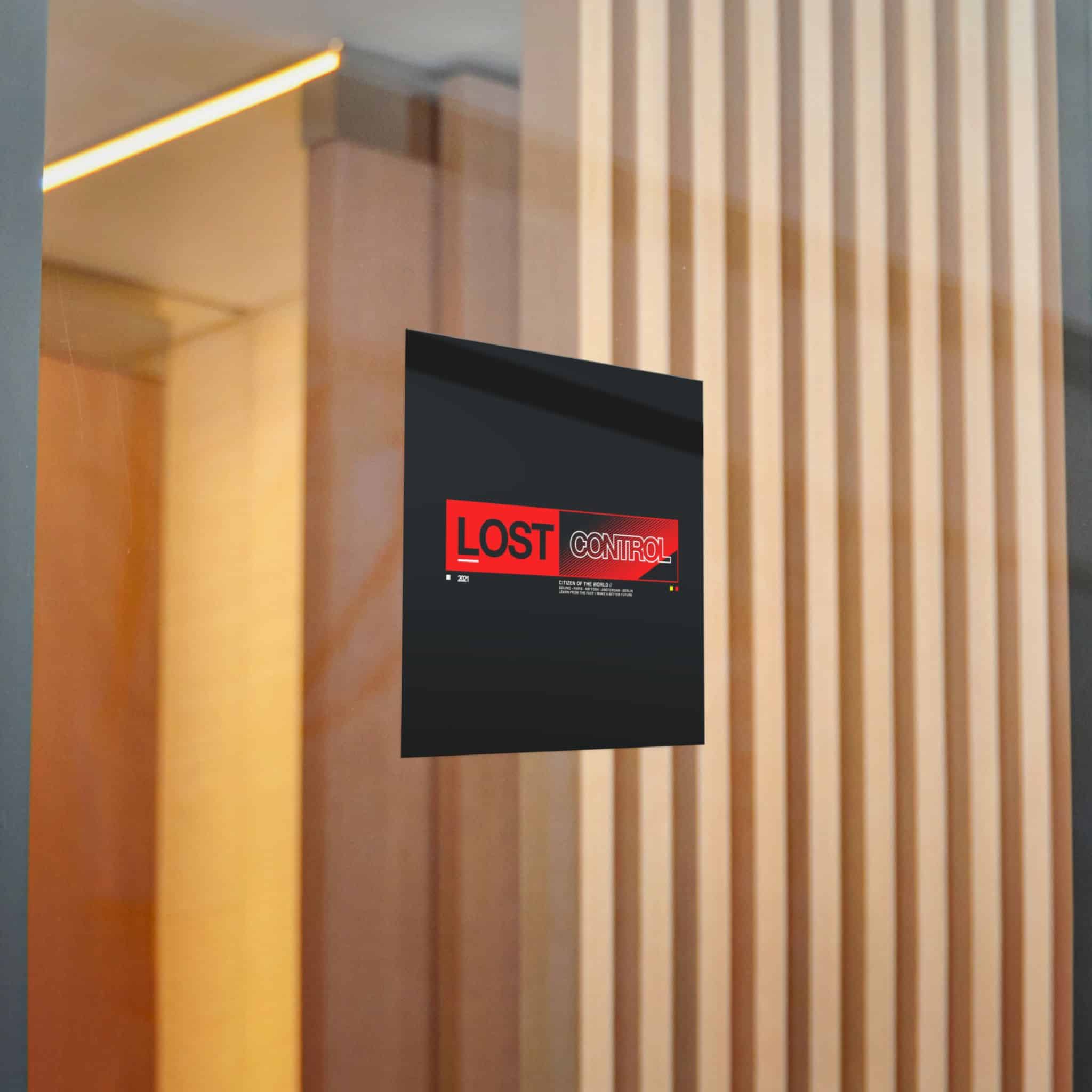 Lost Control Simple Vintage Fashion Die Cut Stickers Dtf - Image 14
