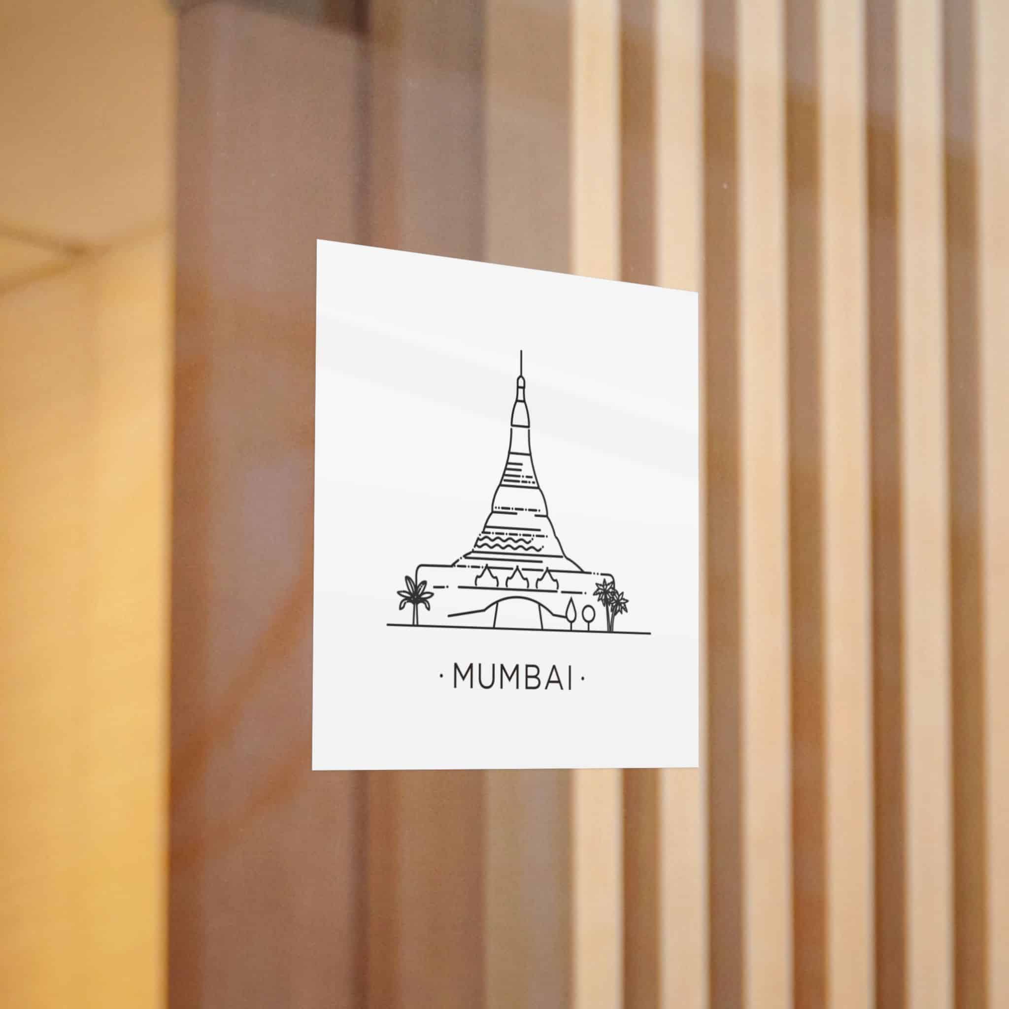 Mumbai Die Cut Stickers Dtf - Image 6