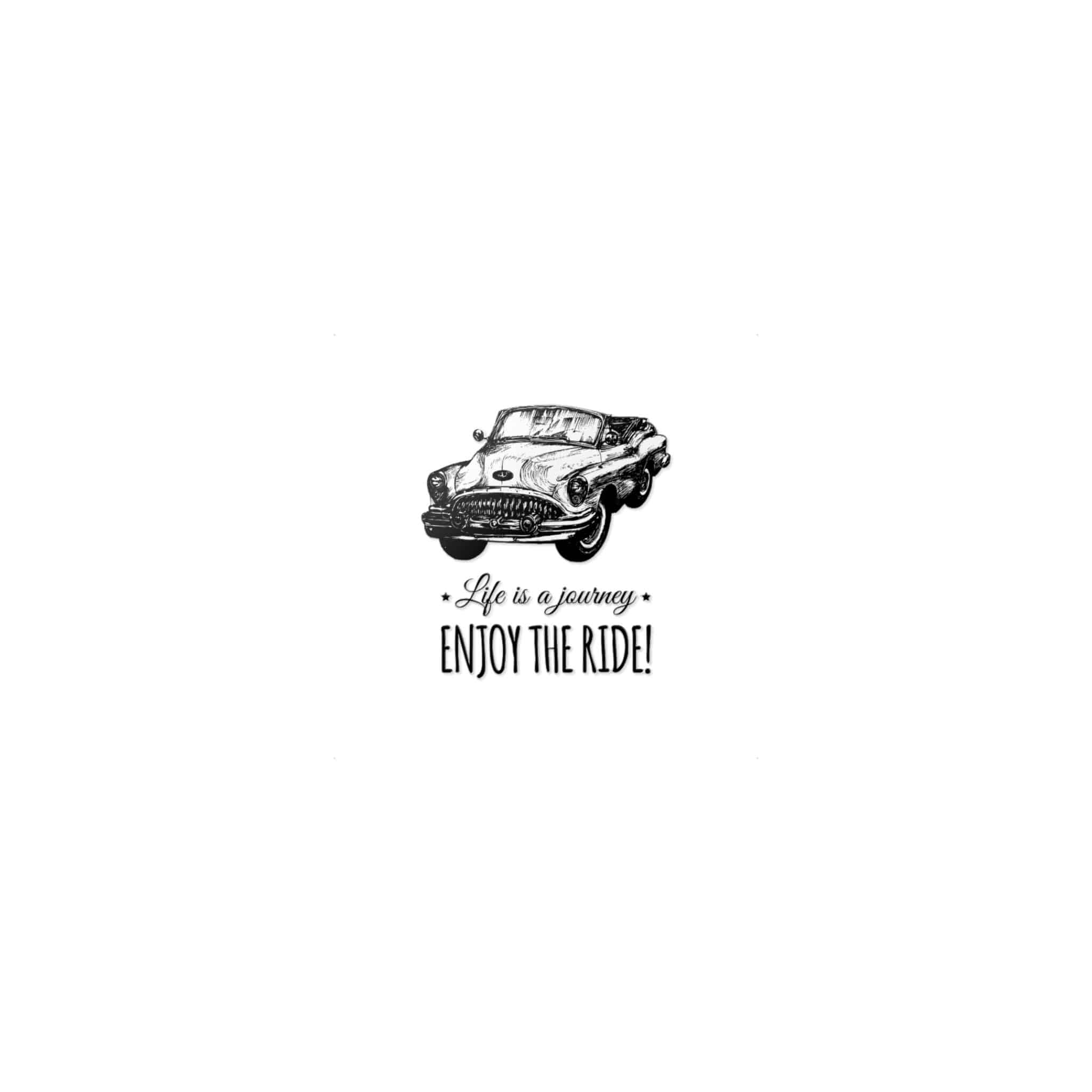 Life Is A Journey Enjoy the Ride 1 Die Cut Stickers Dtf - Image 9