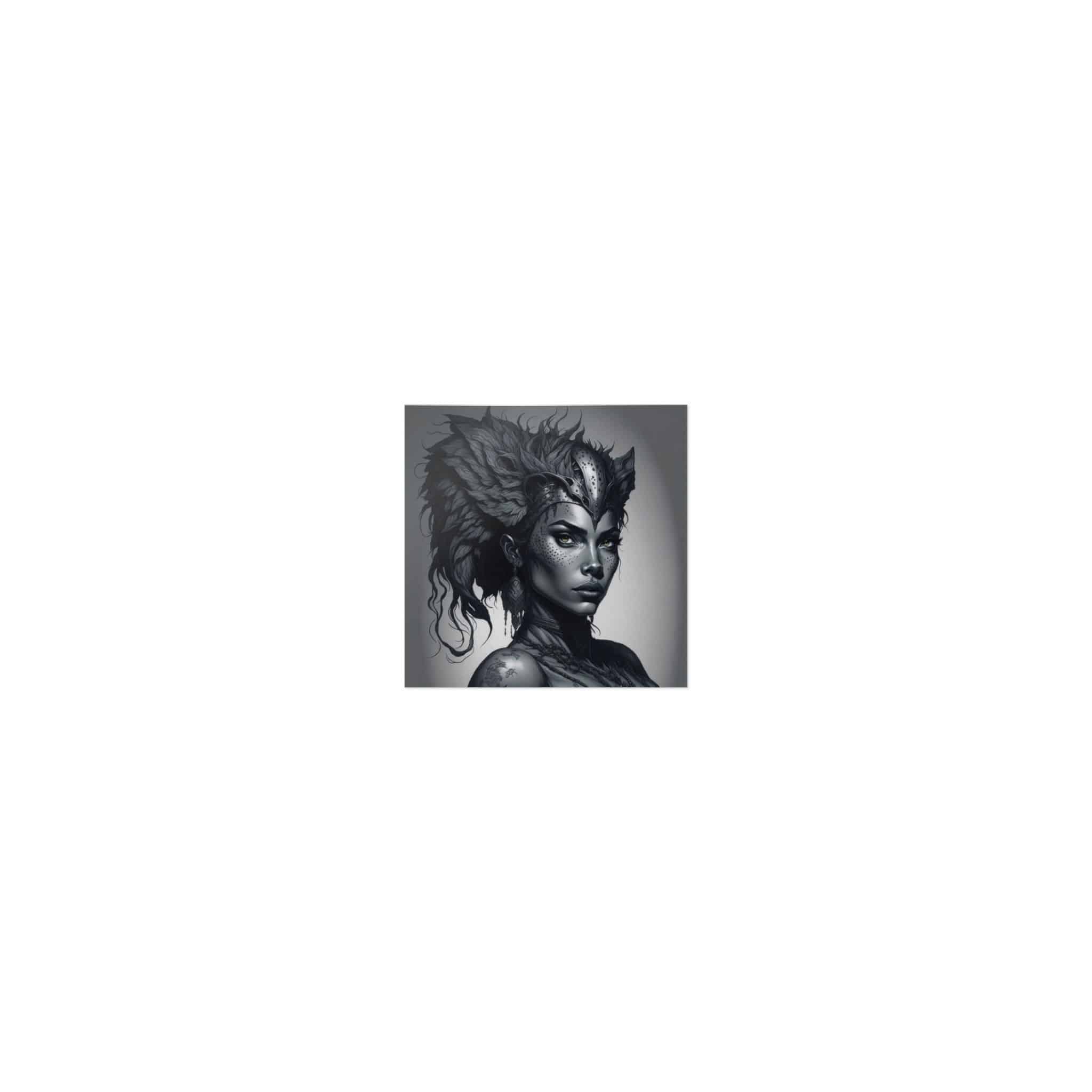 Human Cheetah Queen Die Cut Stickers Dtf - Image 7
