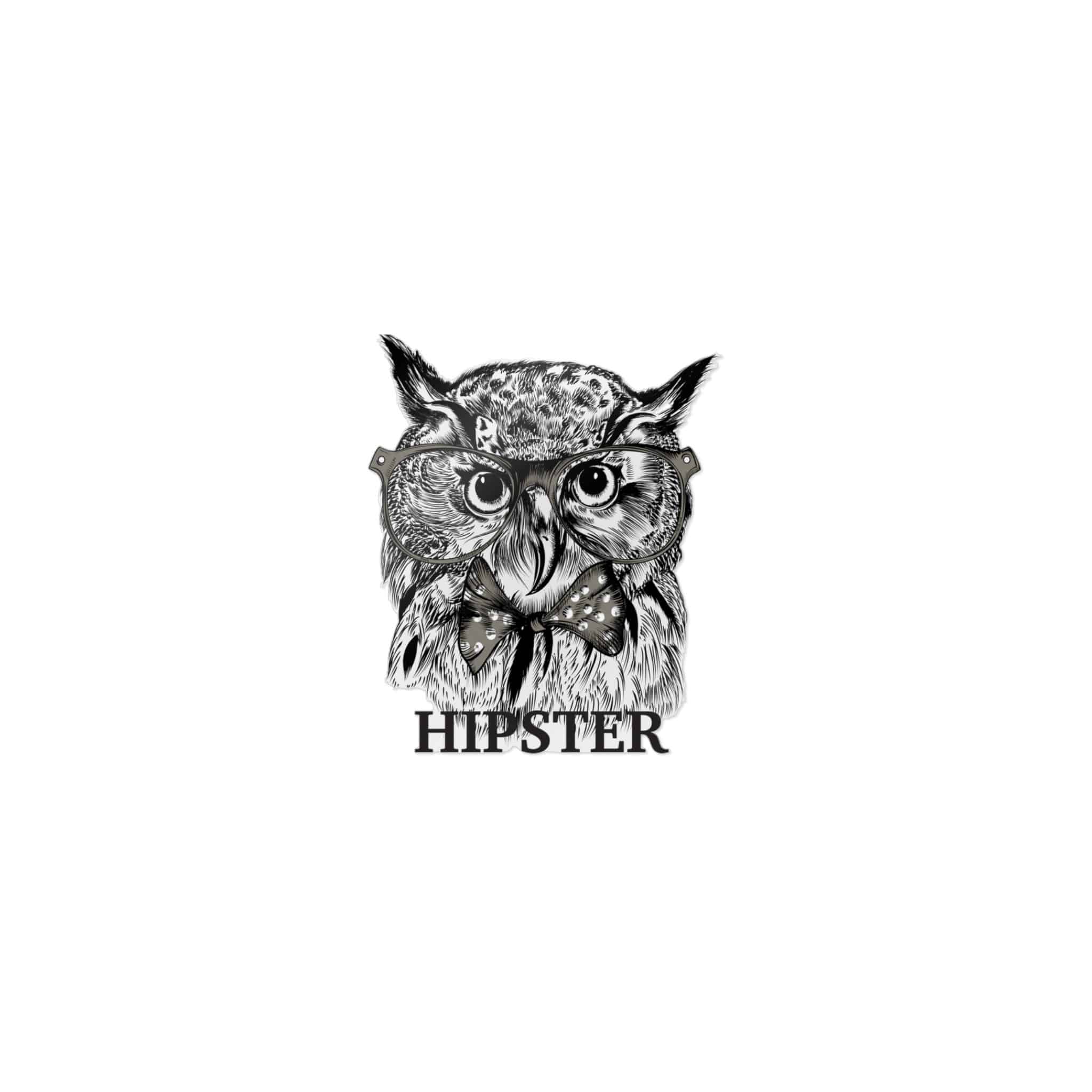Hipster 1 Die Cut Stickers Dtf - Image 9