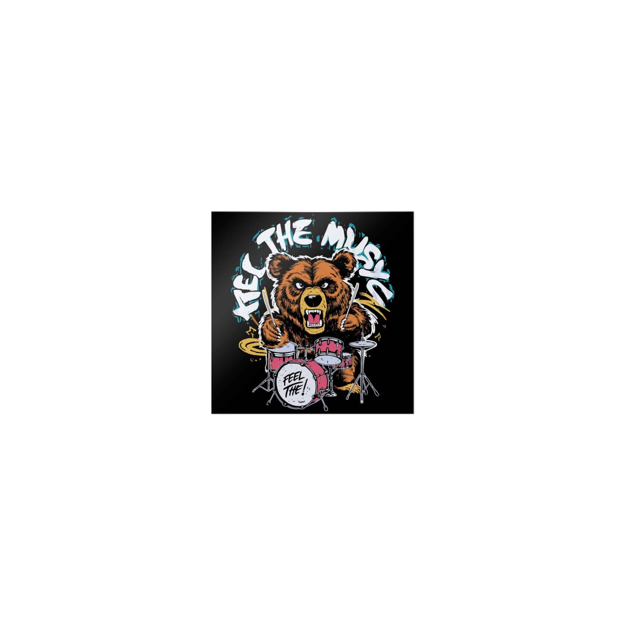 Feel the Music Copia Die Cut Stickers Dtf - Image 17