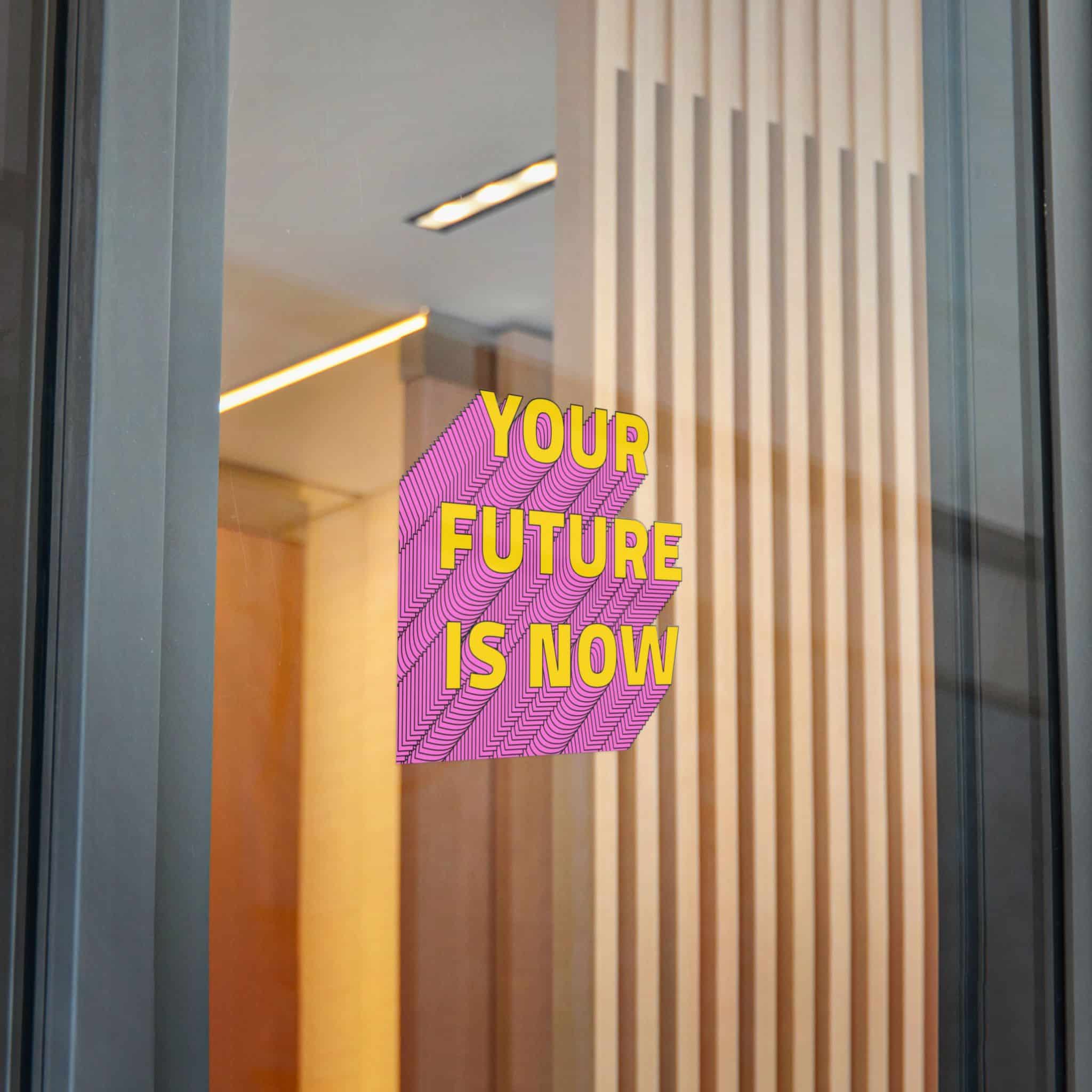 Your Future Is Now Layered Text Png Typography Retro Word Die Cut Stickers Dtf - Image 26