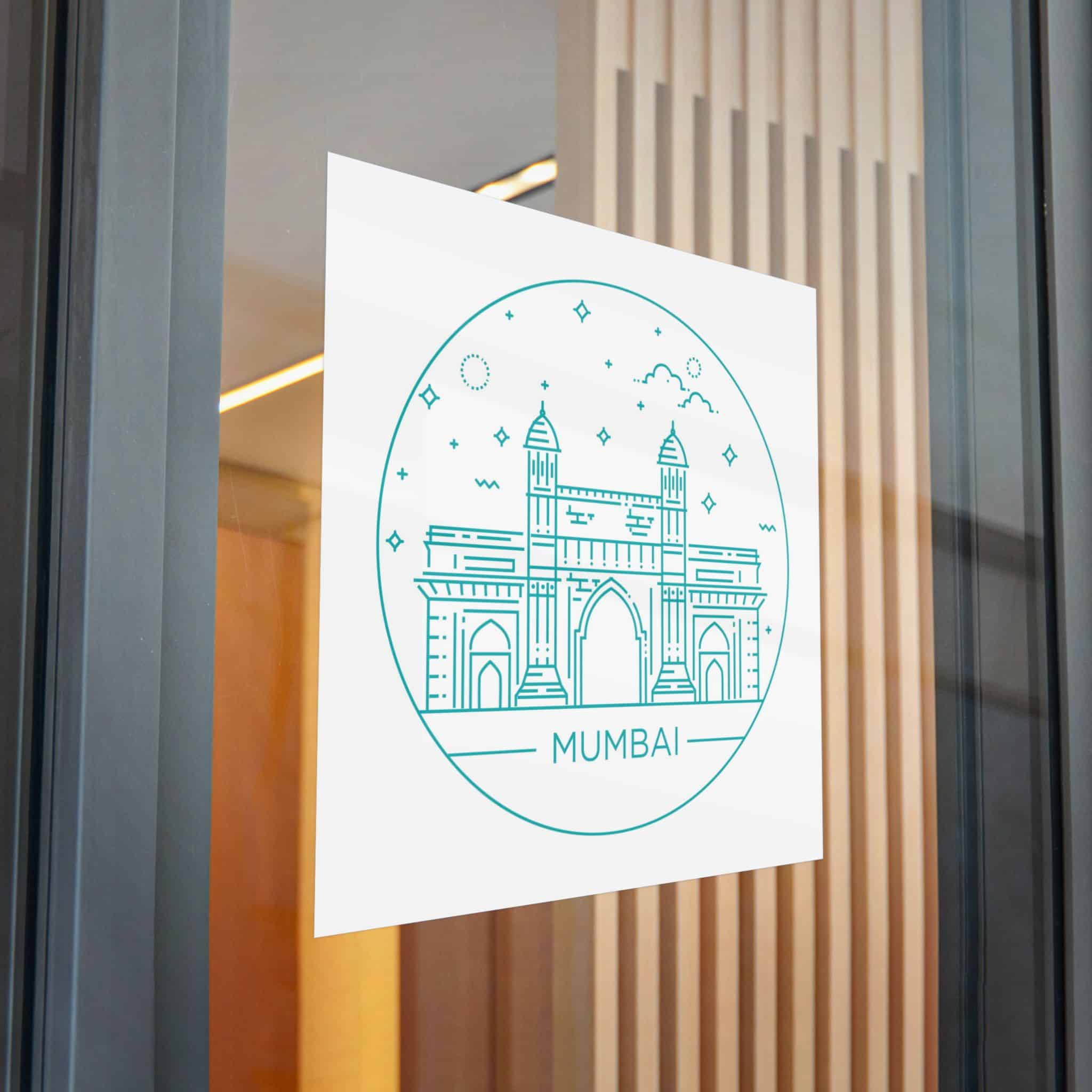 Mumbai Gateway Die Cut Stickers Dtf - Image 32